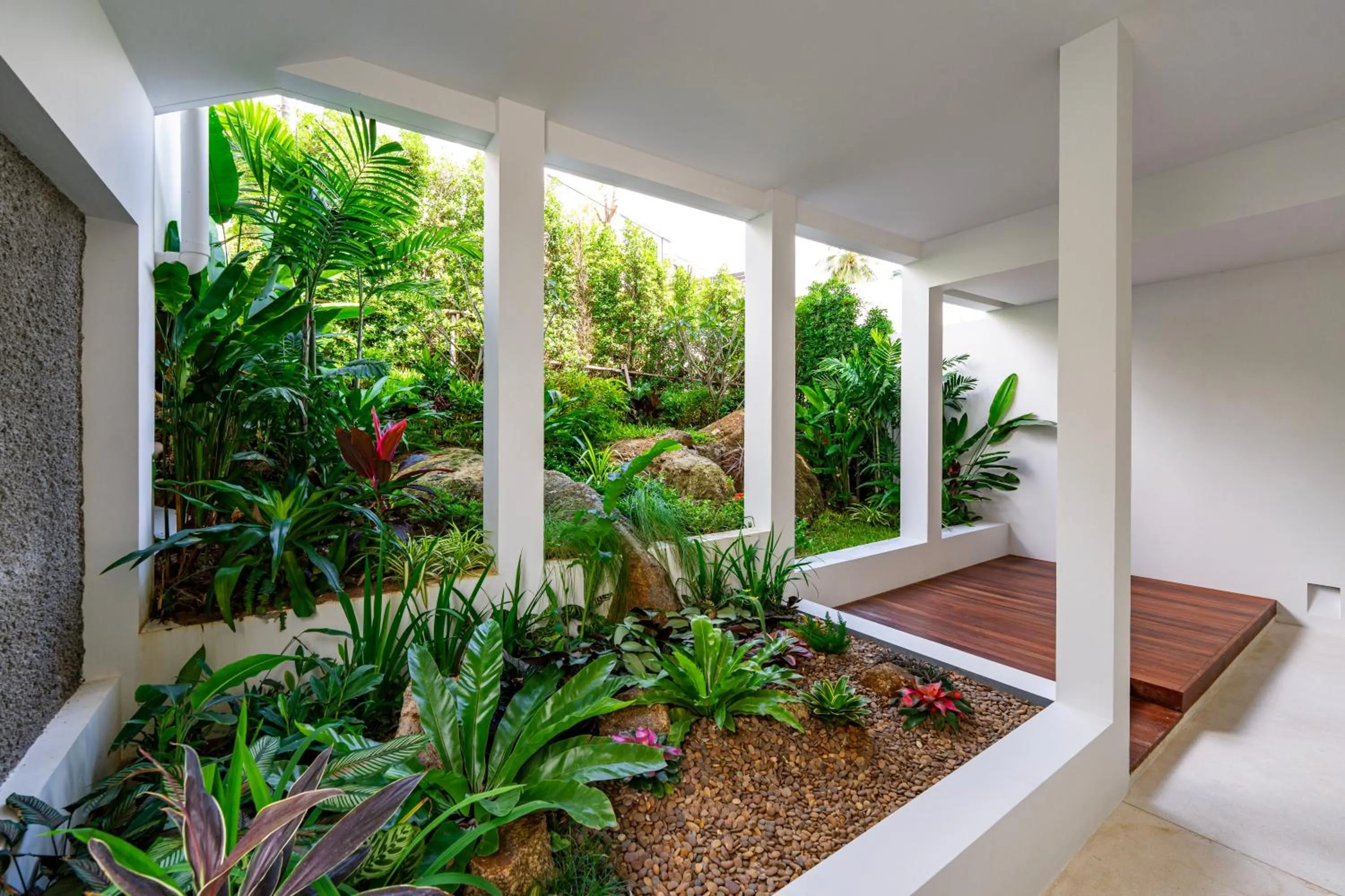 Patio in Anzhu Seamate Villa Samui