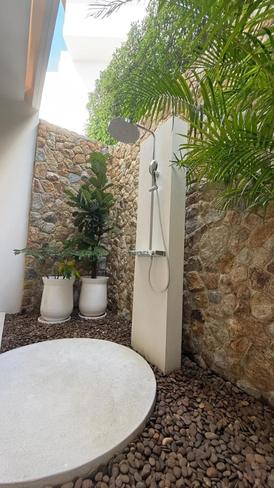 Shower in Anzhu Seamate Villa Samui