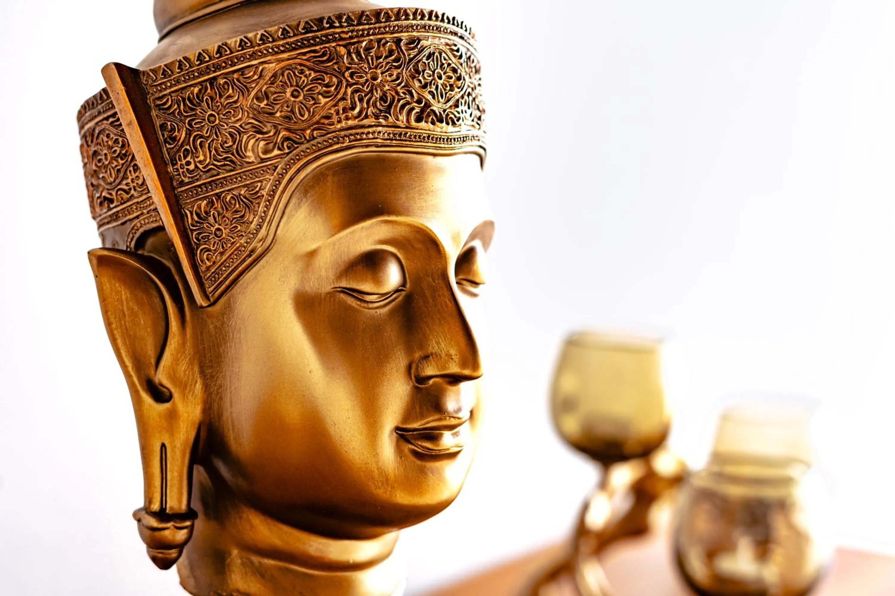 Decorative detail in Anzhu Seamate Villa Samui
