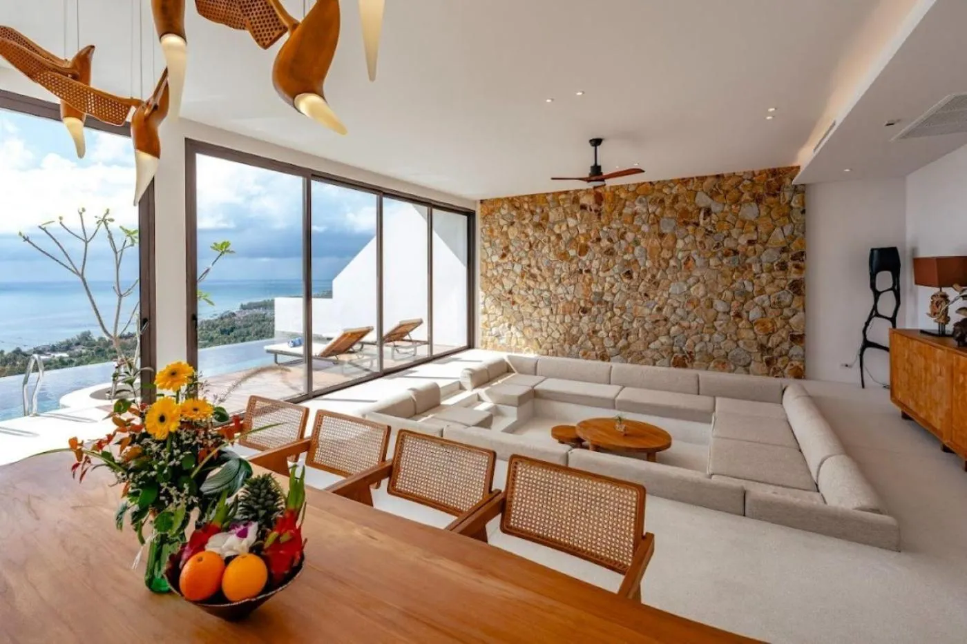 Natural landscape in Anzhu Seamate Villa Samui