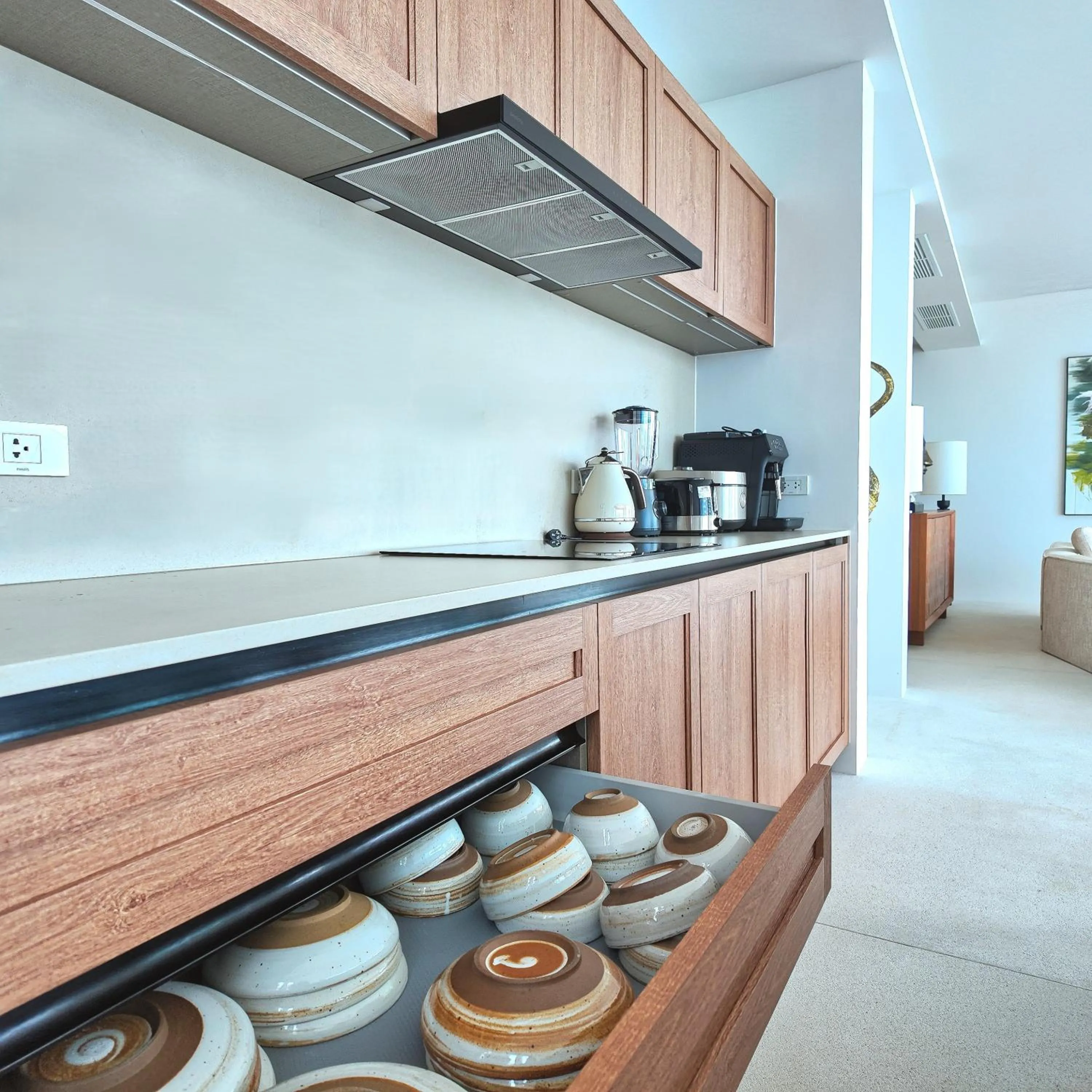 Coffee/tea facilities in Anzhu Seamate Villa Samui