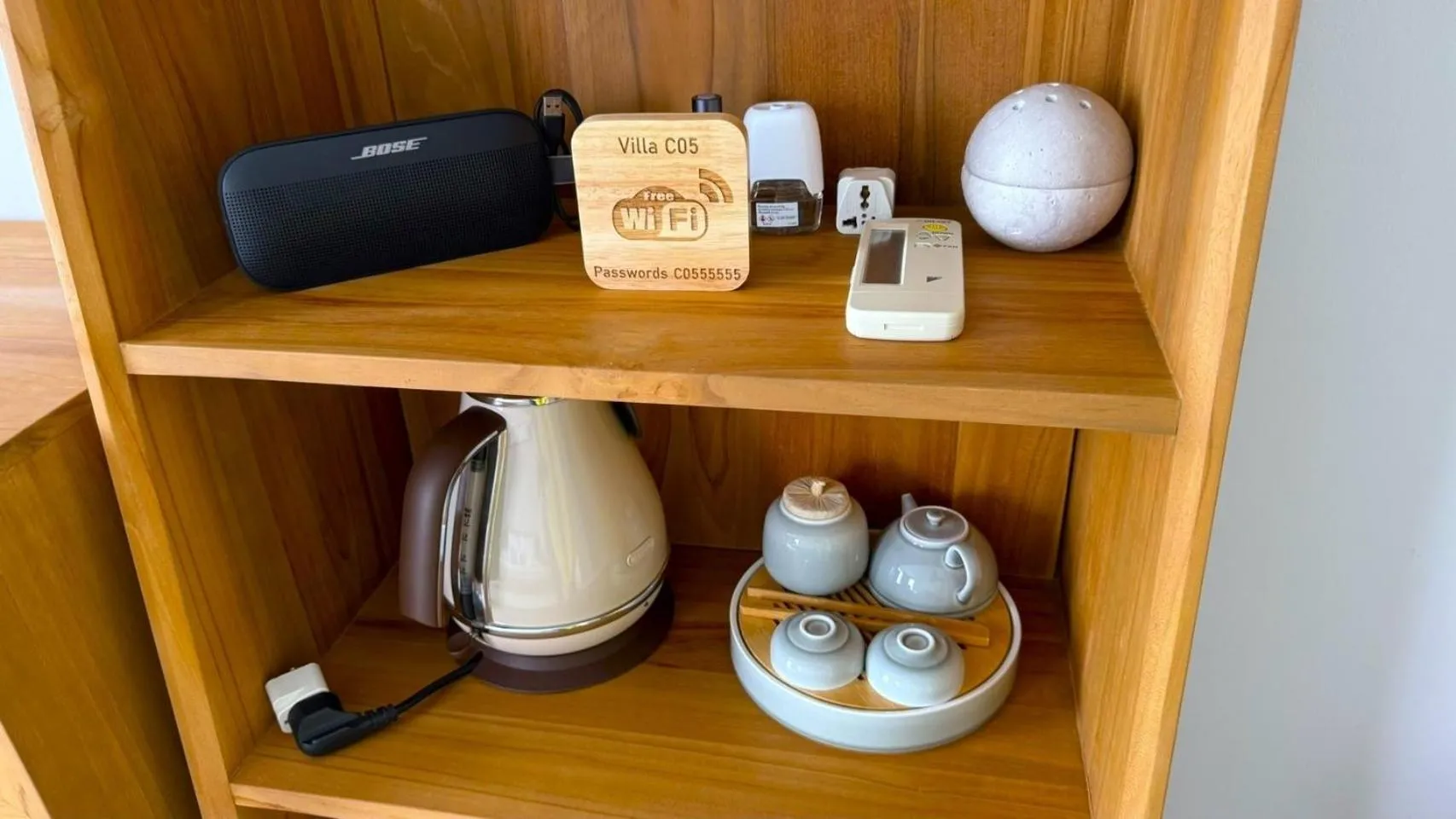 Coffee/tea facilities in Anzhu Seamate Villa Samui