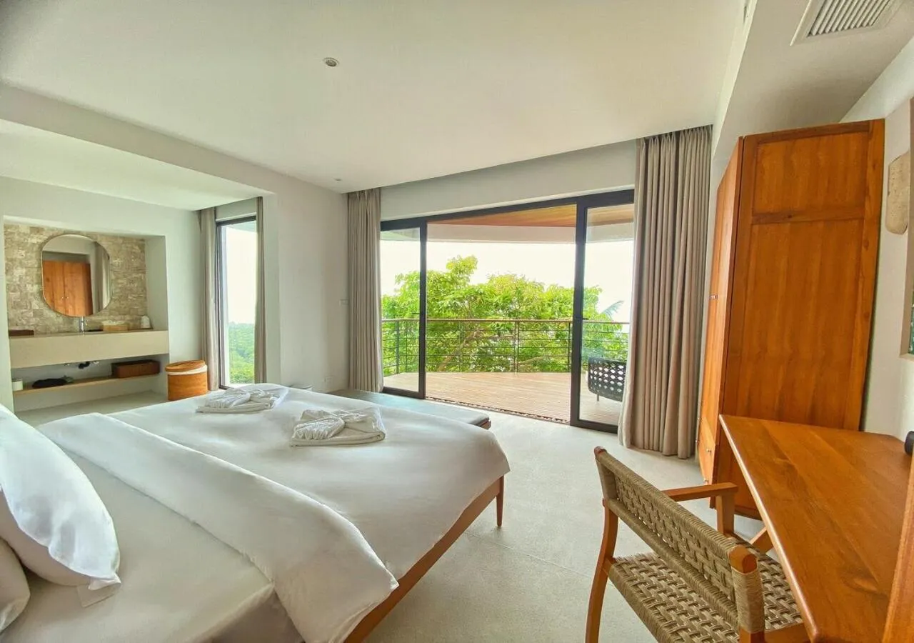 Nearby landmark, Bed in Anzhu Seamate Villa Samui