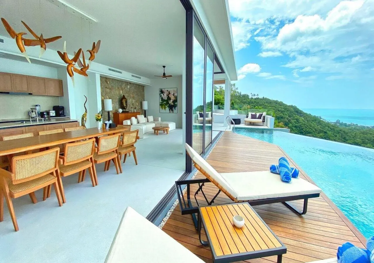 Property building in Anzhu Seamate Villa Samui