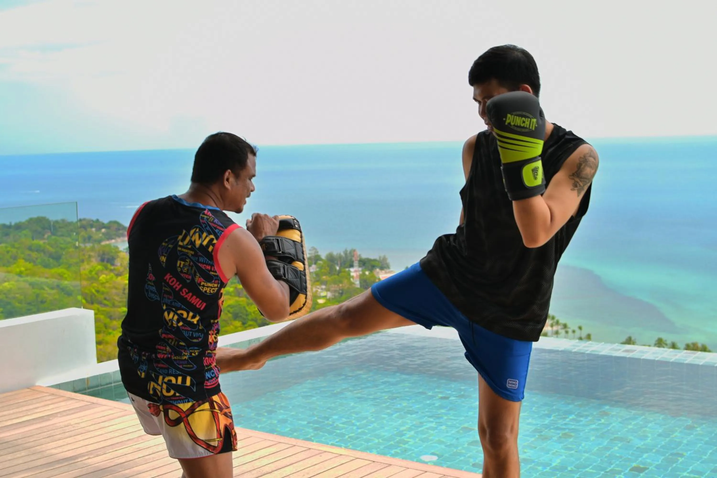 Day in Anzhu Seamate Villa Samui