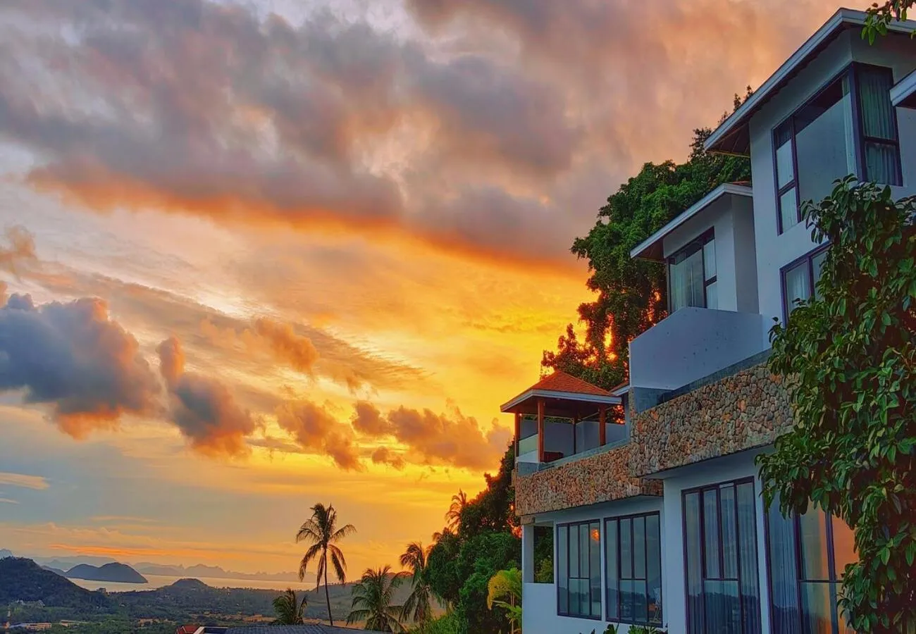 Property building in Anzhu Seamate Villa Samui