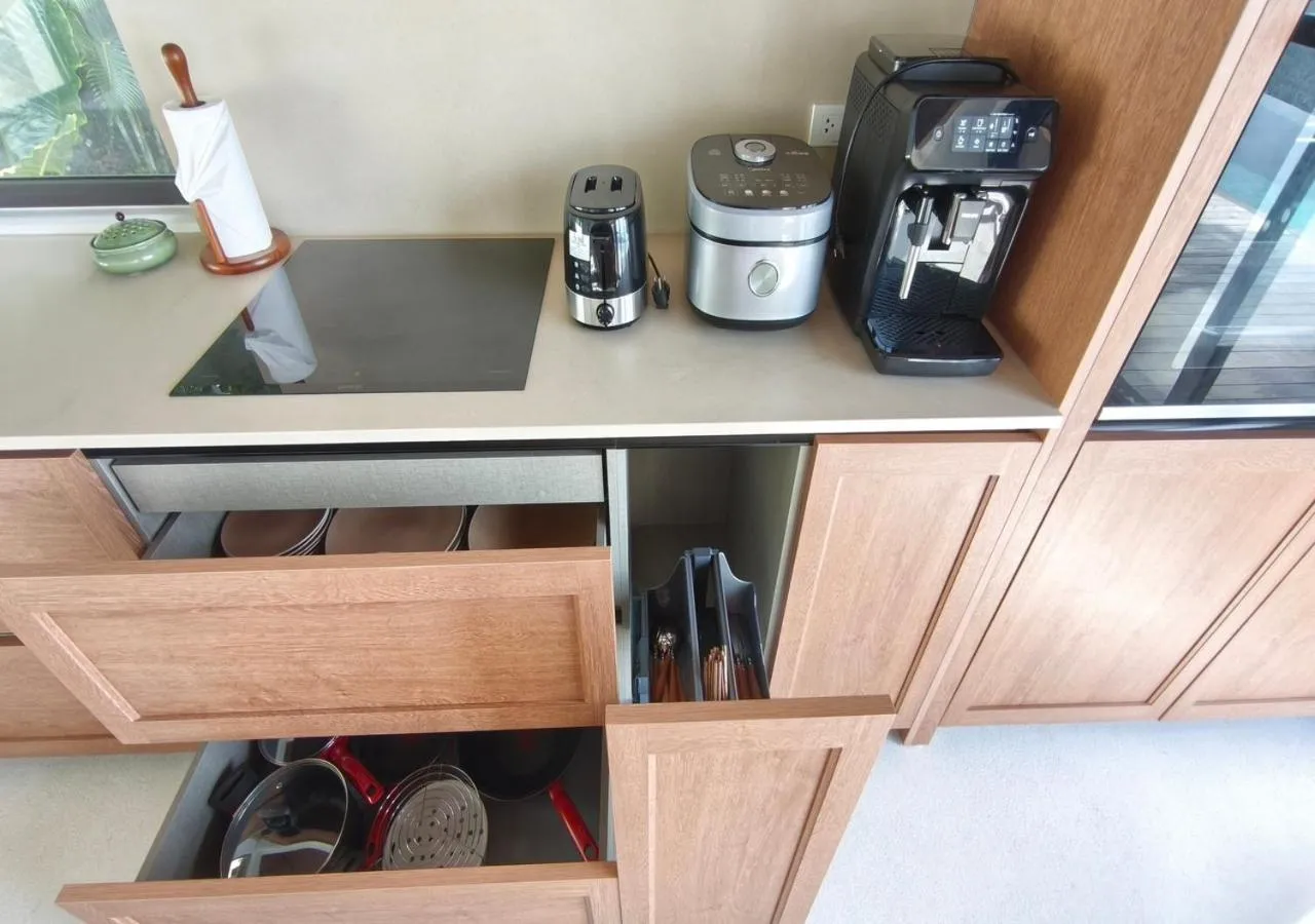 Coffee/tea facilities in Anzhu Seamate Villa Samui
