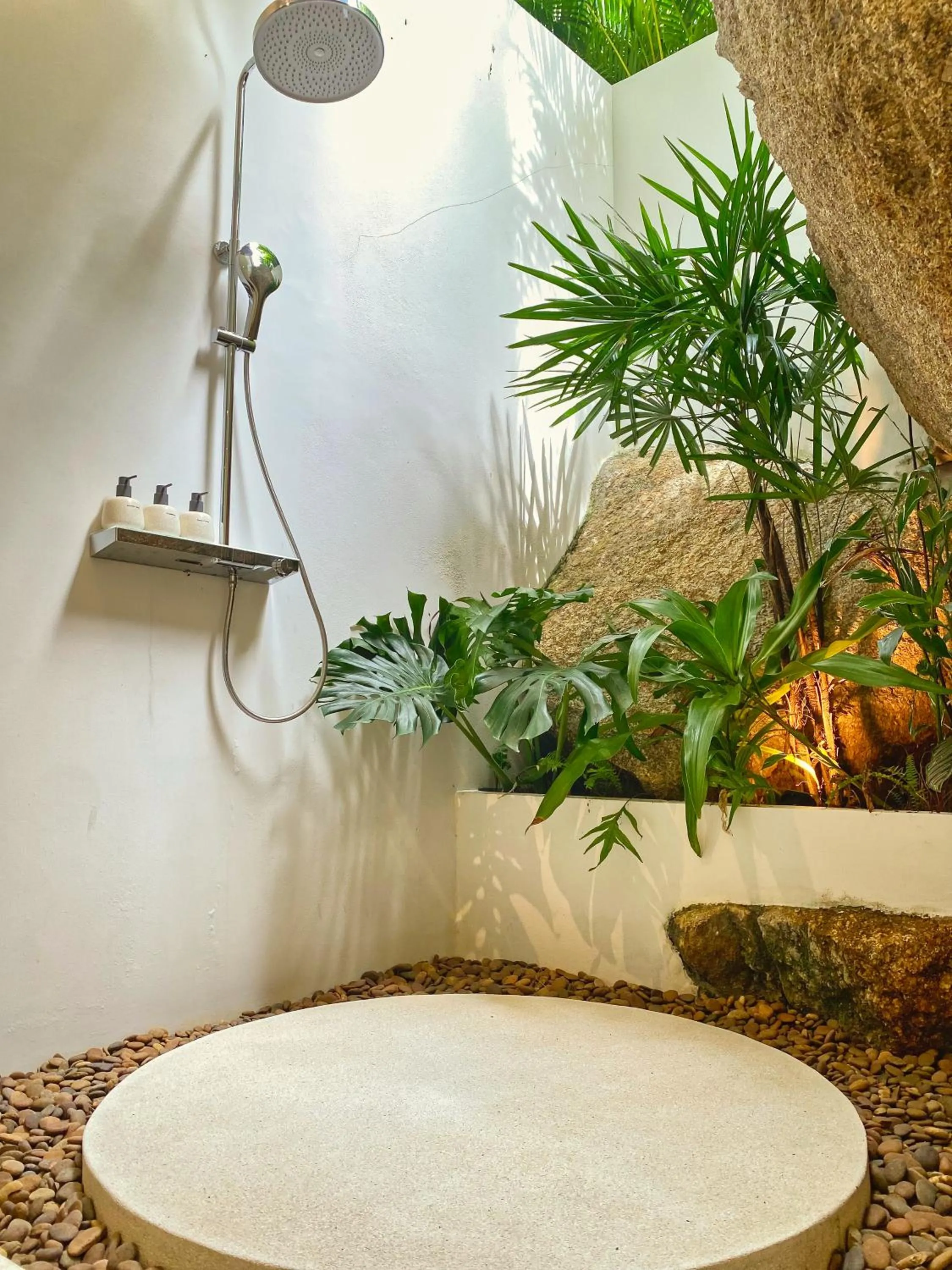 Shower in Anzhu Seamate Villa Samui