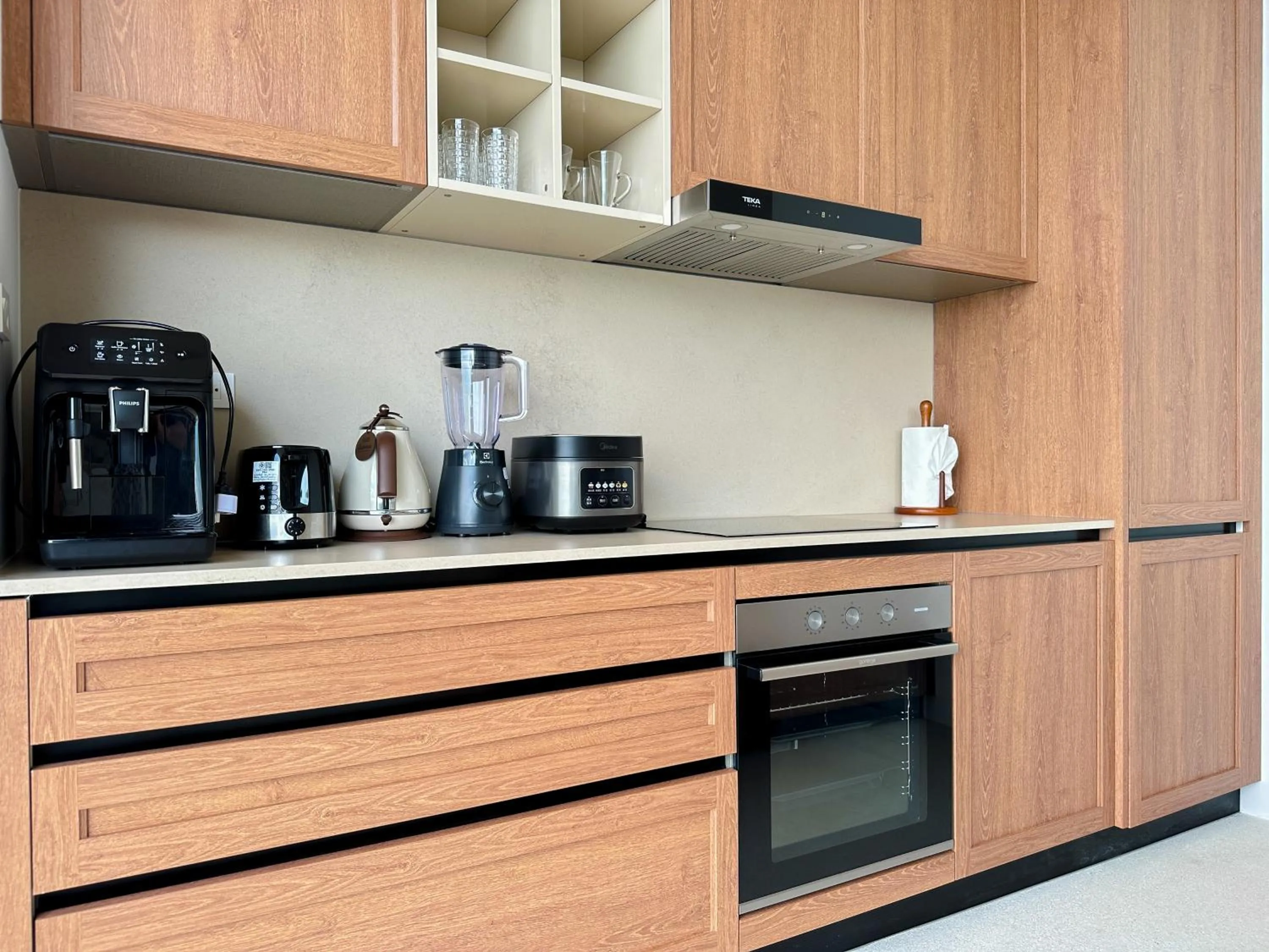 Coffee/tea facilities in Anzhu Seamate Villa Samui