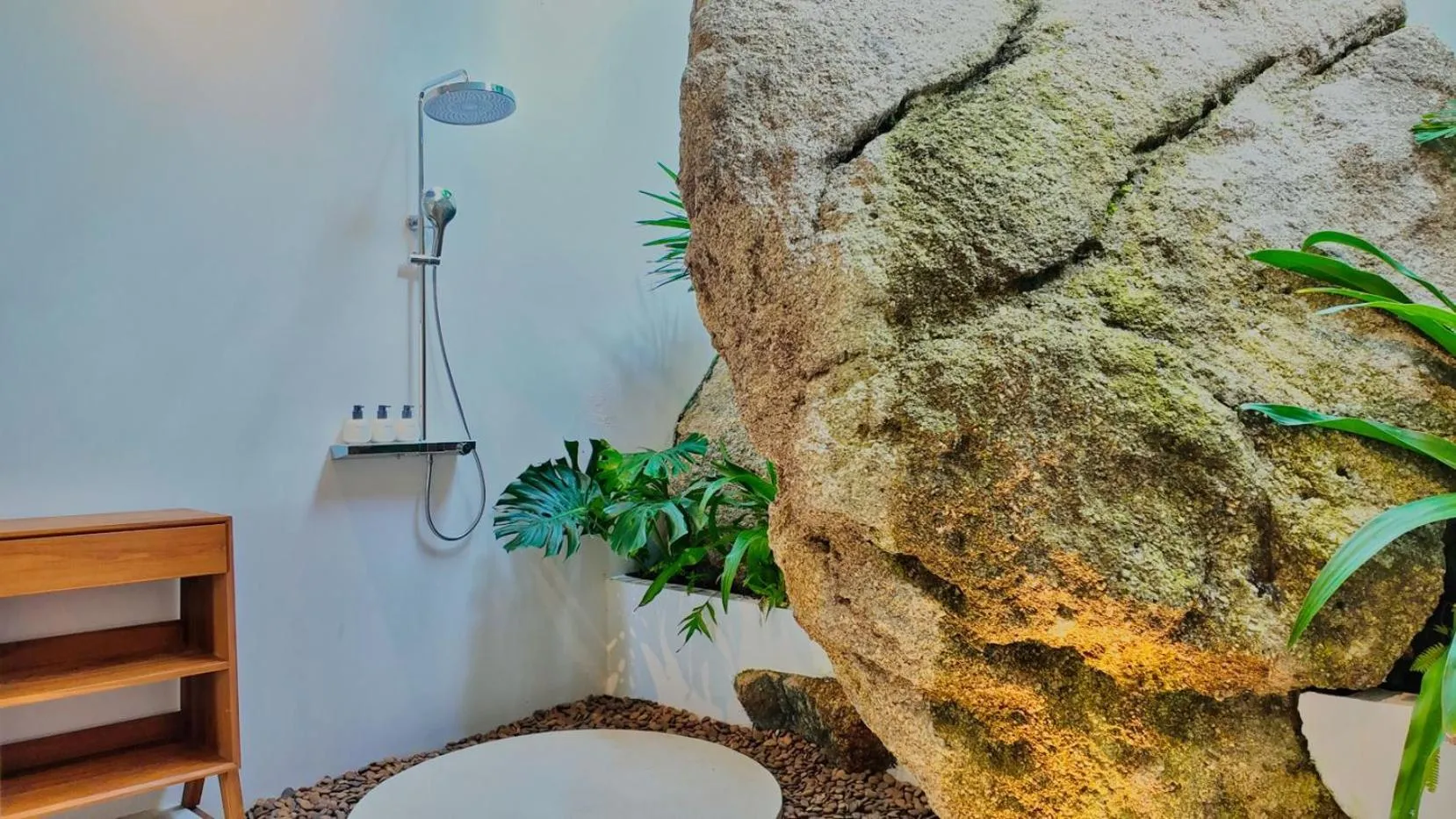 Shower in Anzhu Seamate Villa Samui