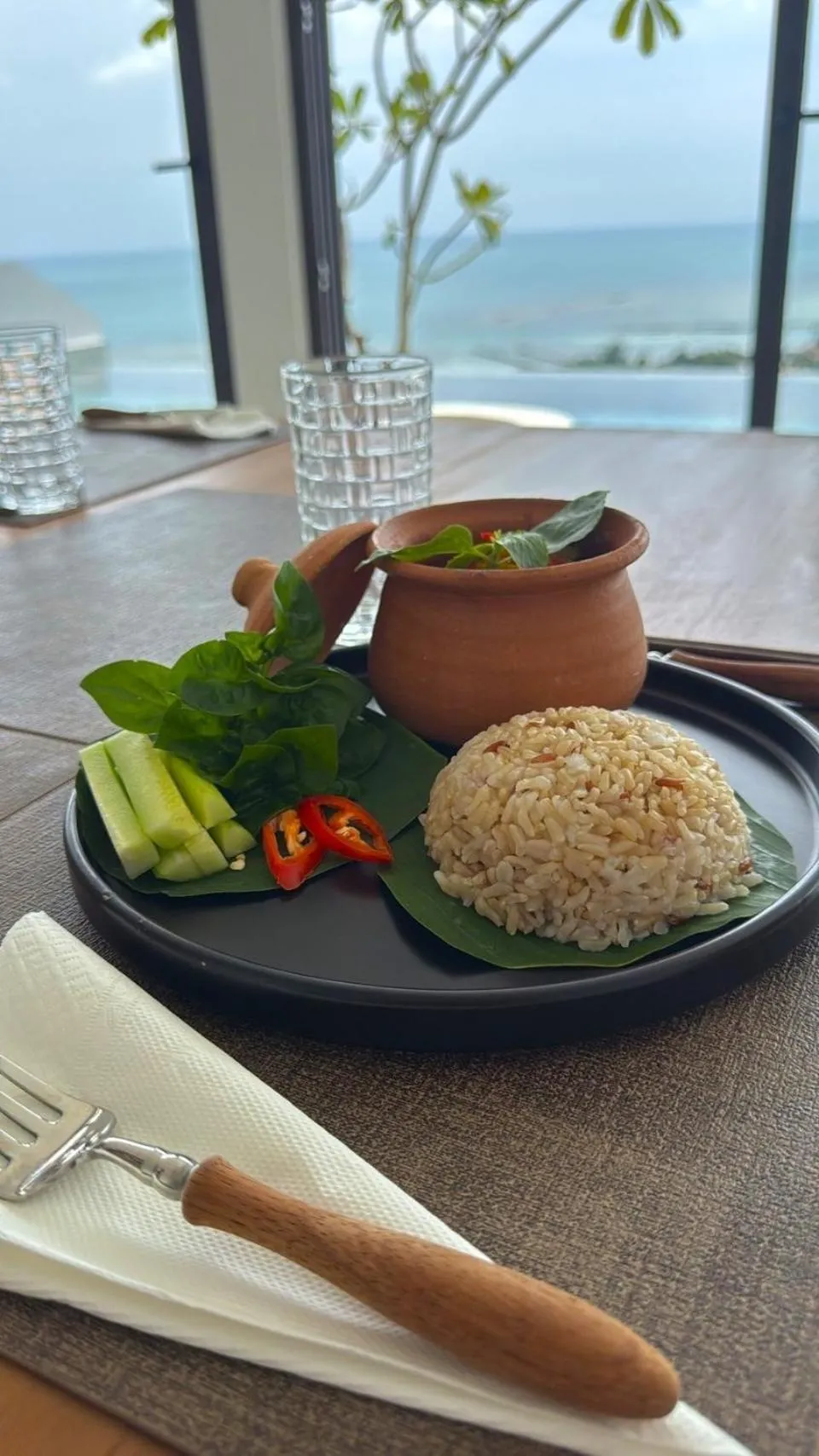 Food and drinks in Anzhu Seamate Villa Samui