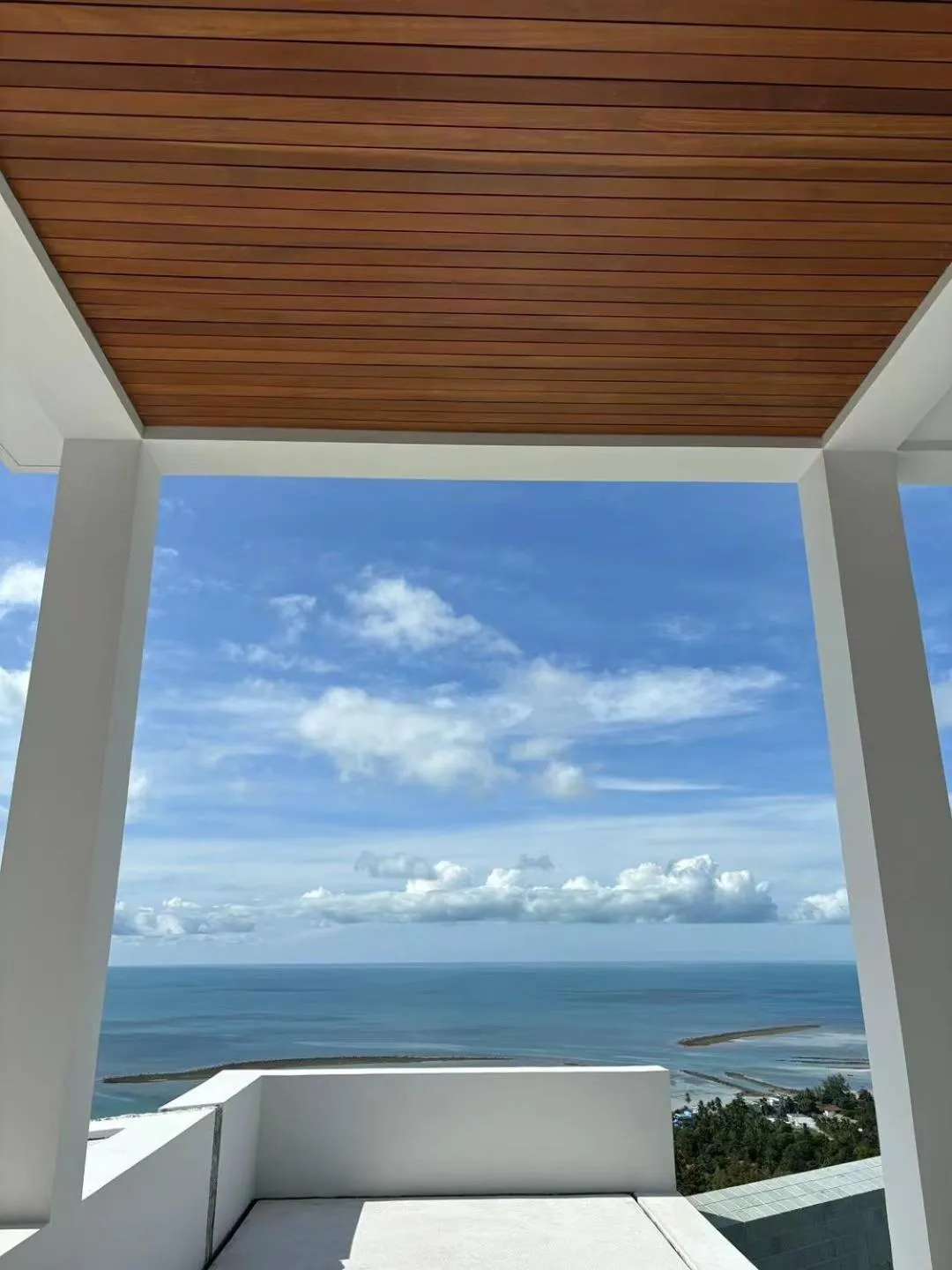 Balcony/Terrace in Anzhu Seamate Villa Samui