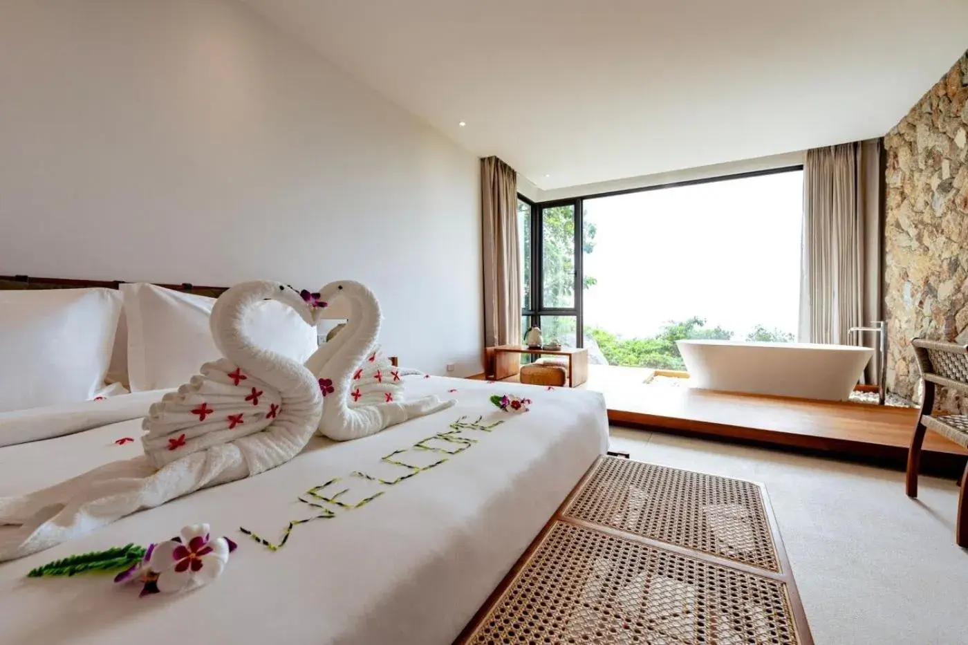 Three-Bedroom Pool Villa with Private Pavilion - single occupancy in Anzhu Seamate Villa Samui Three-Bedroom Pool Villa with Private Pavilion - single occupancy in Anzhu Seamate Villa Samui