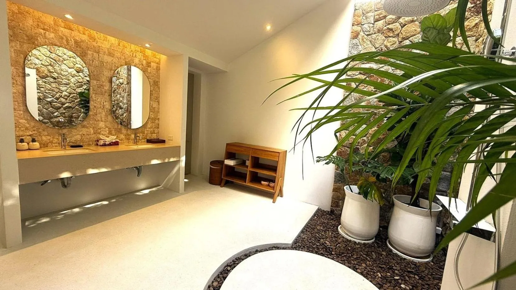 Shower in Anzhu Seamate Villa Samui