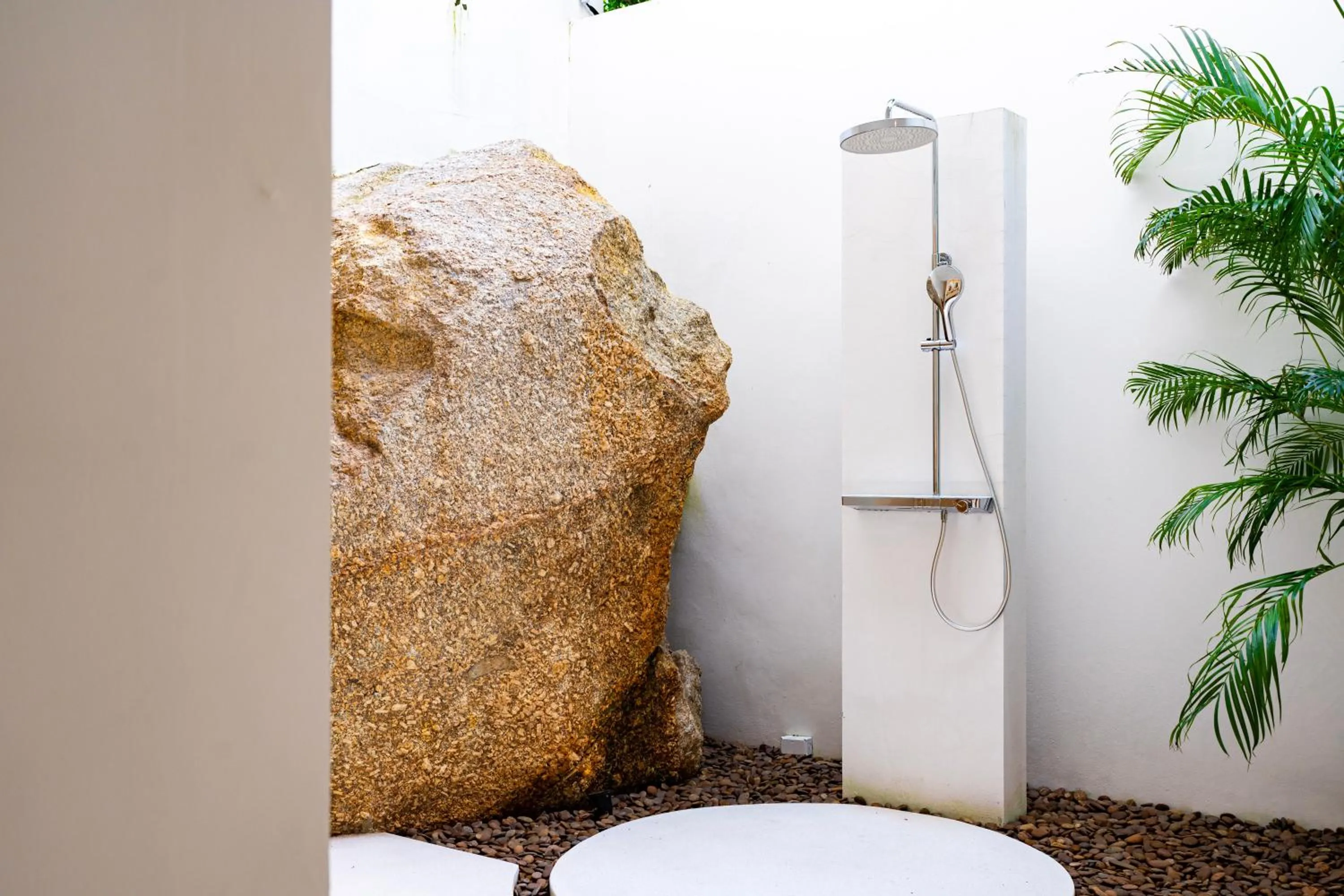 Shower in Anzhu Seamate Villa Samui