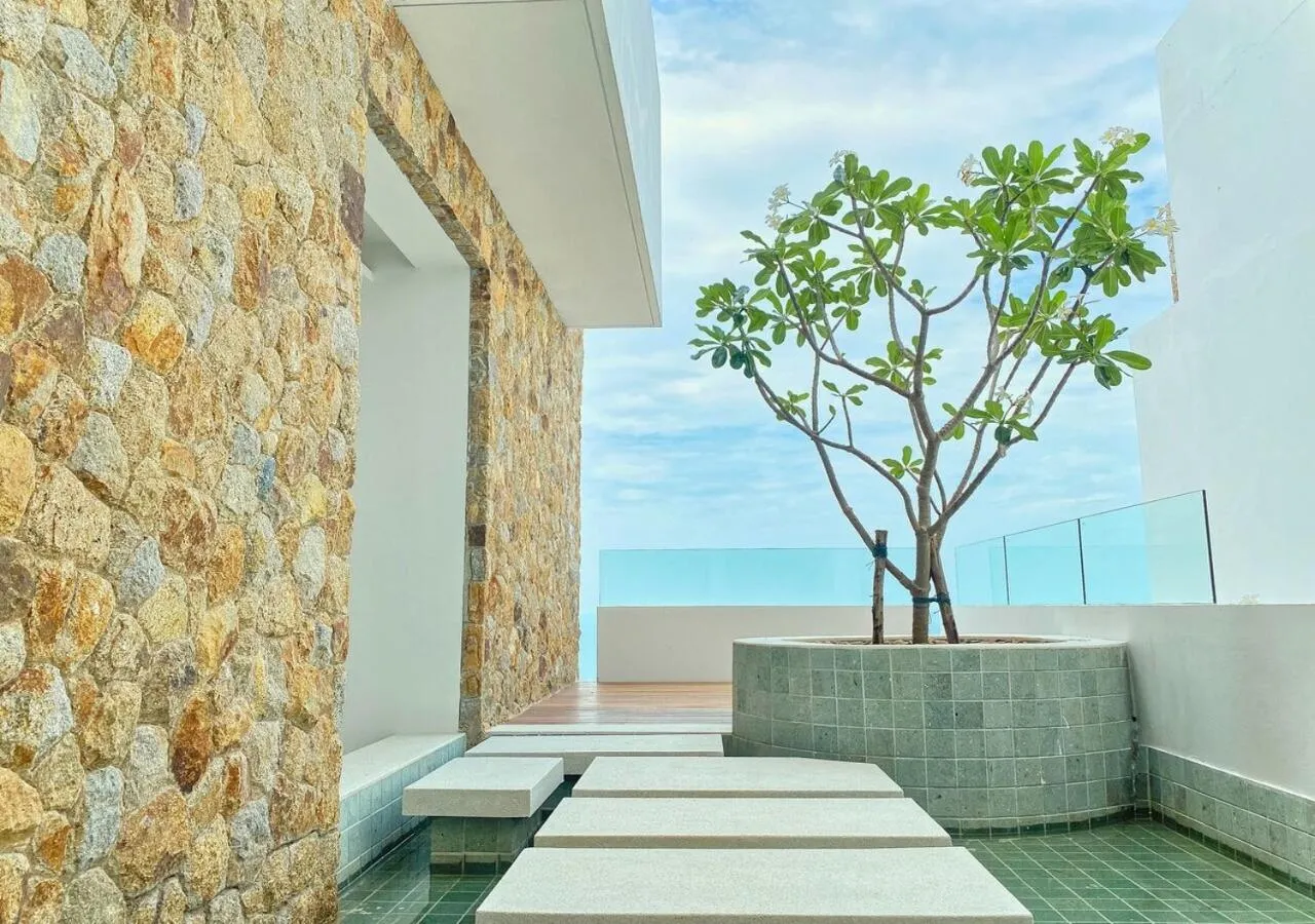 Facade/entrance in Anzhu Seamate Villa Samui
