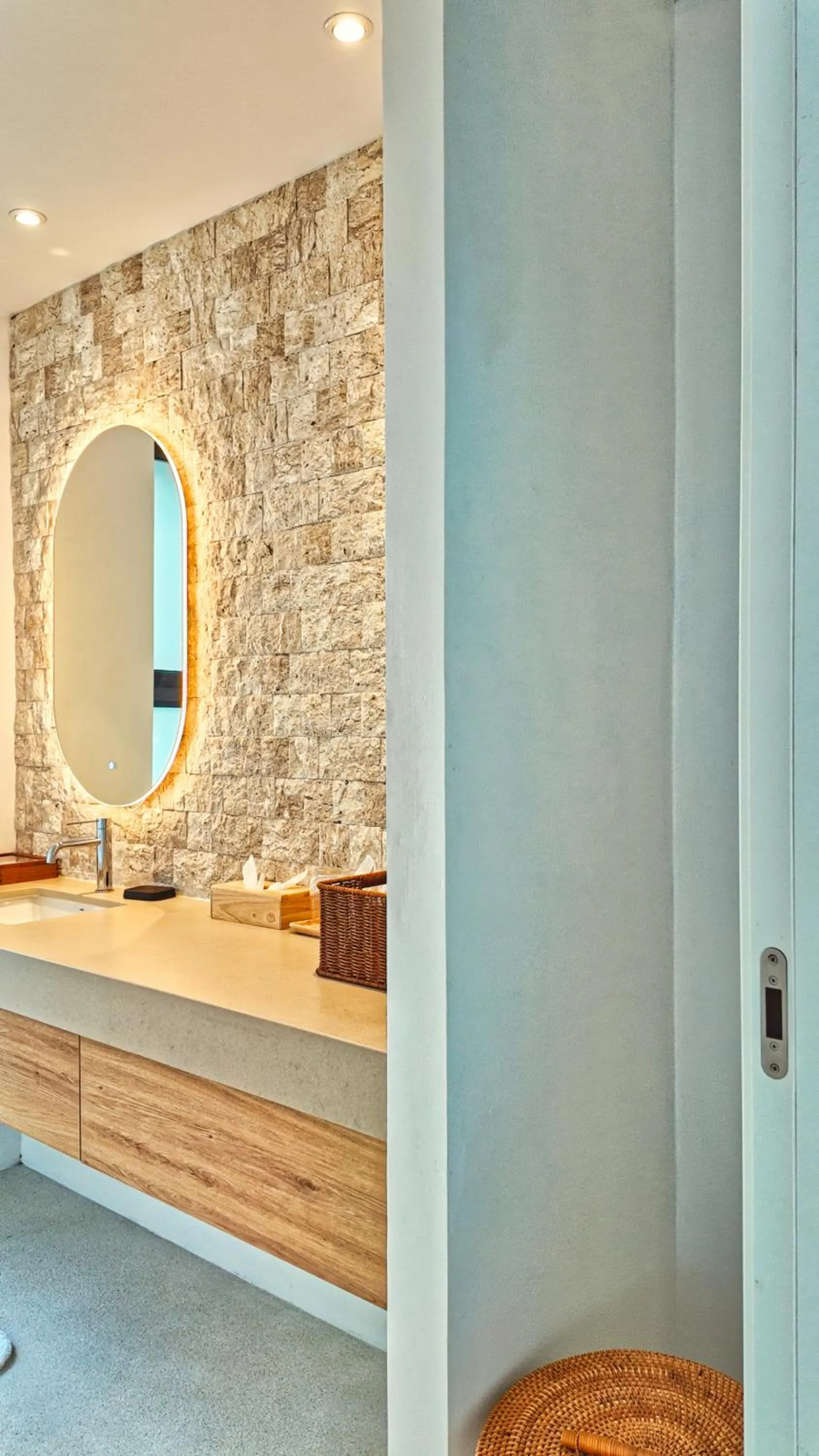 Toilet in Anzhu Seamate Villa Samui