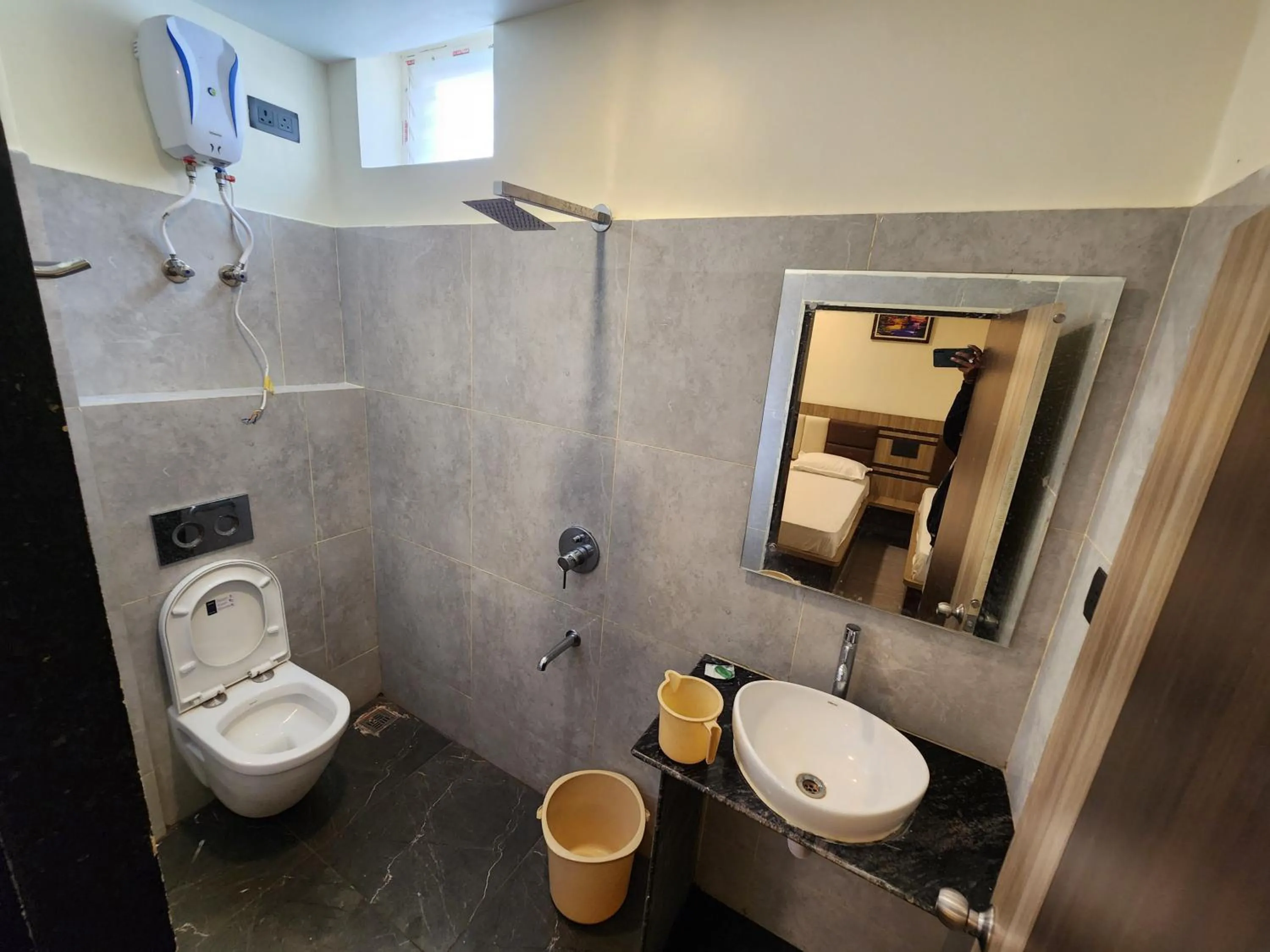 Bathroom in HOTEL ABHISHEK inn