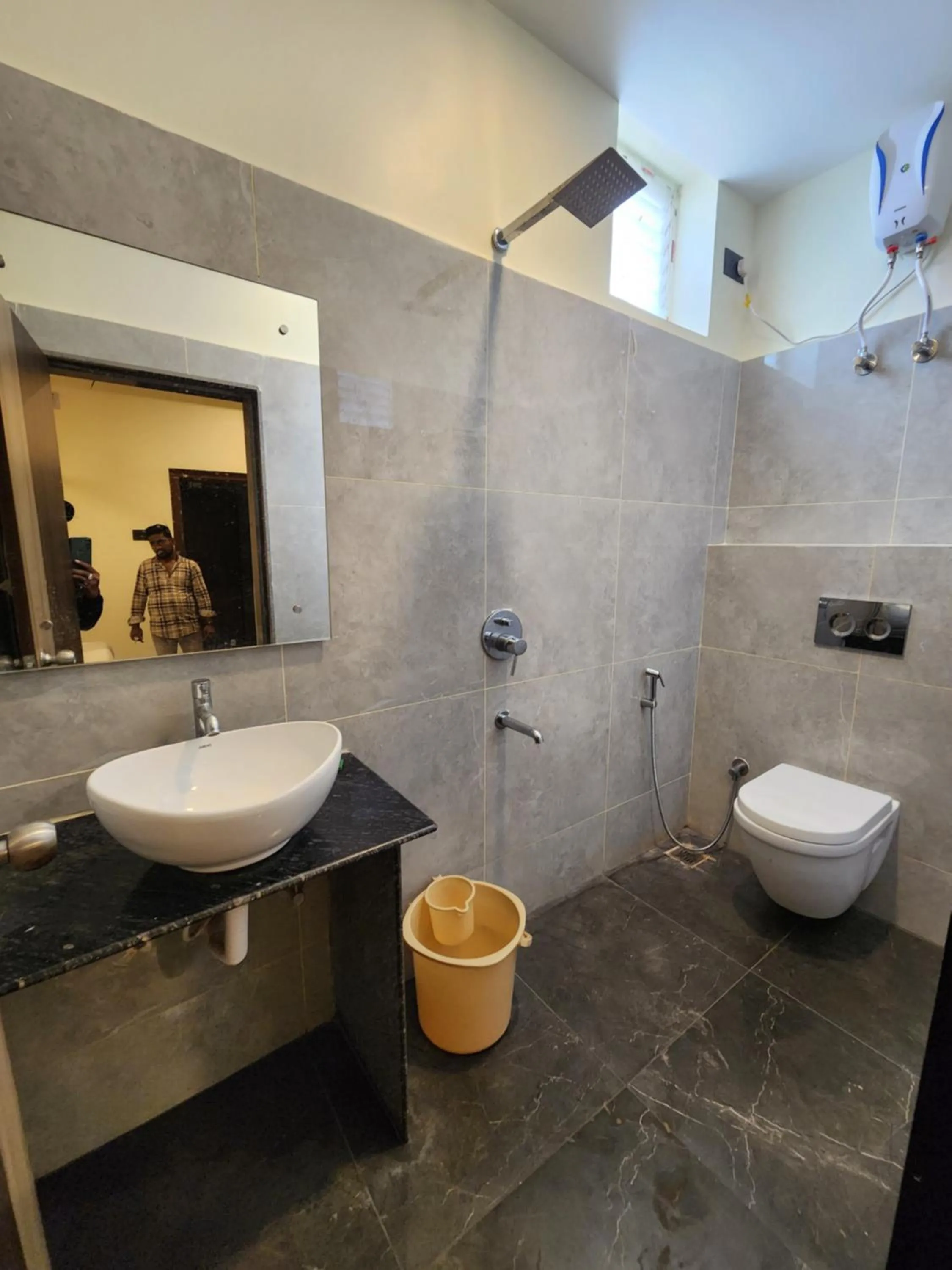 Shower in HOTEL ABHISHEK inn