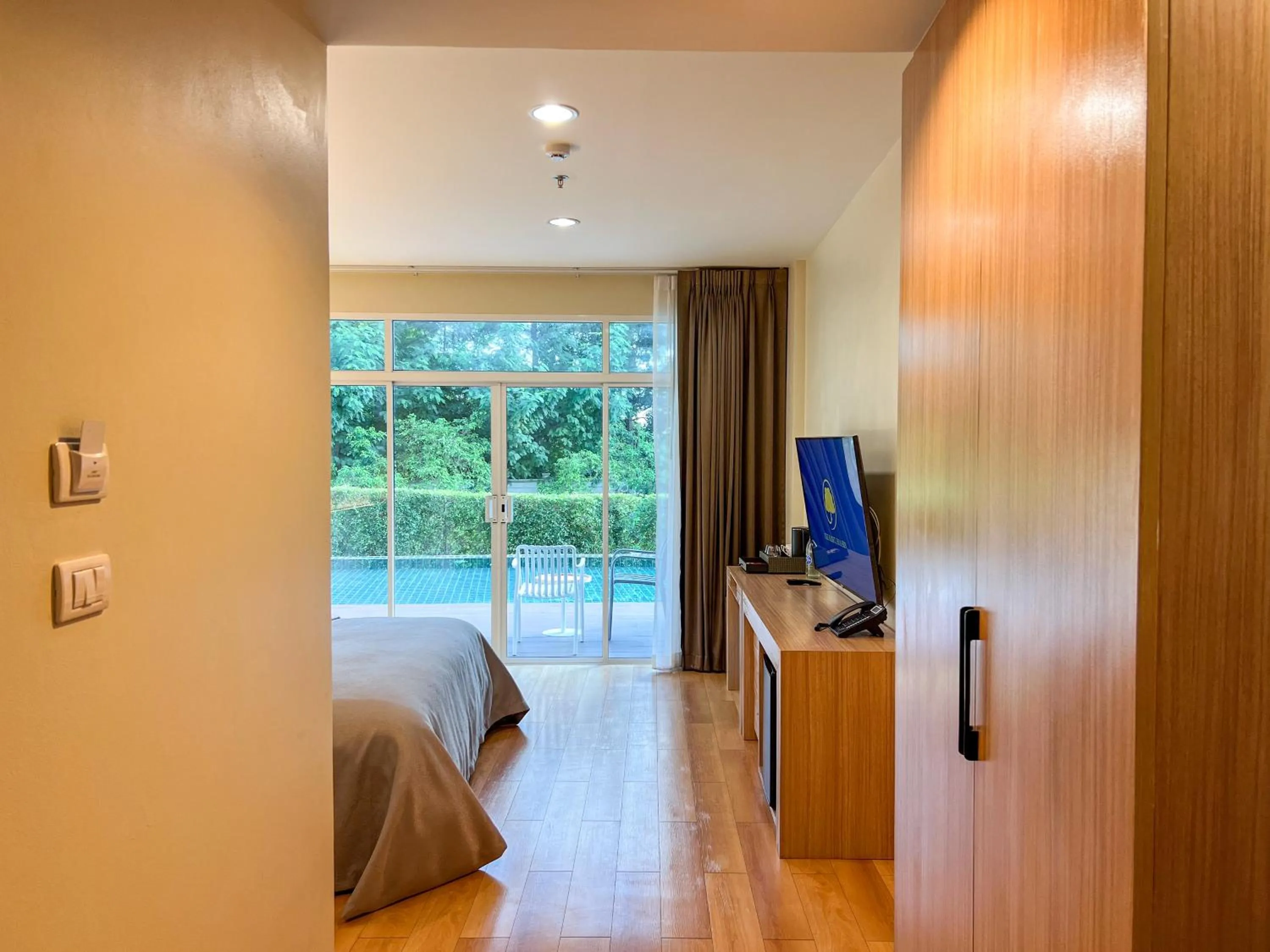 Bedroom, Bed in The Kaset, Hua Hin