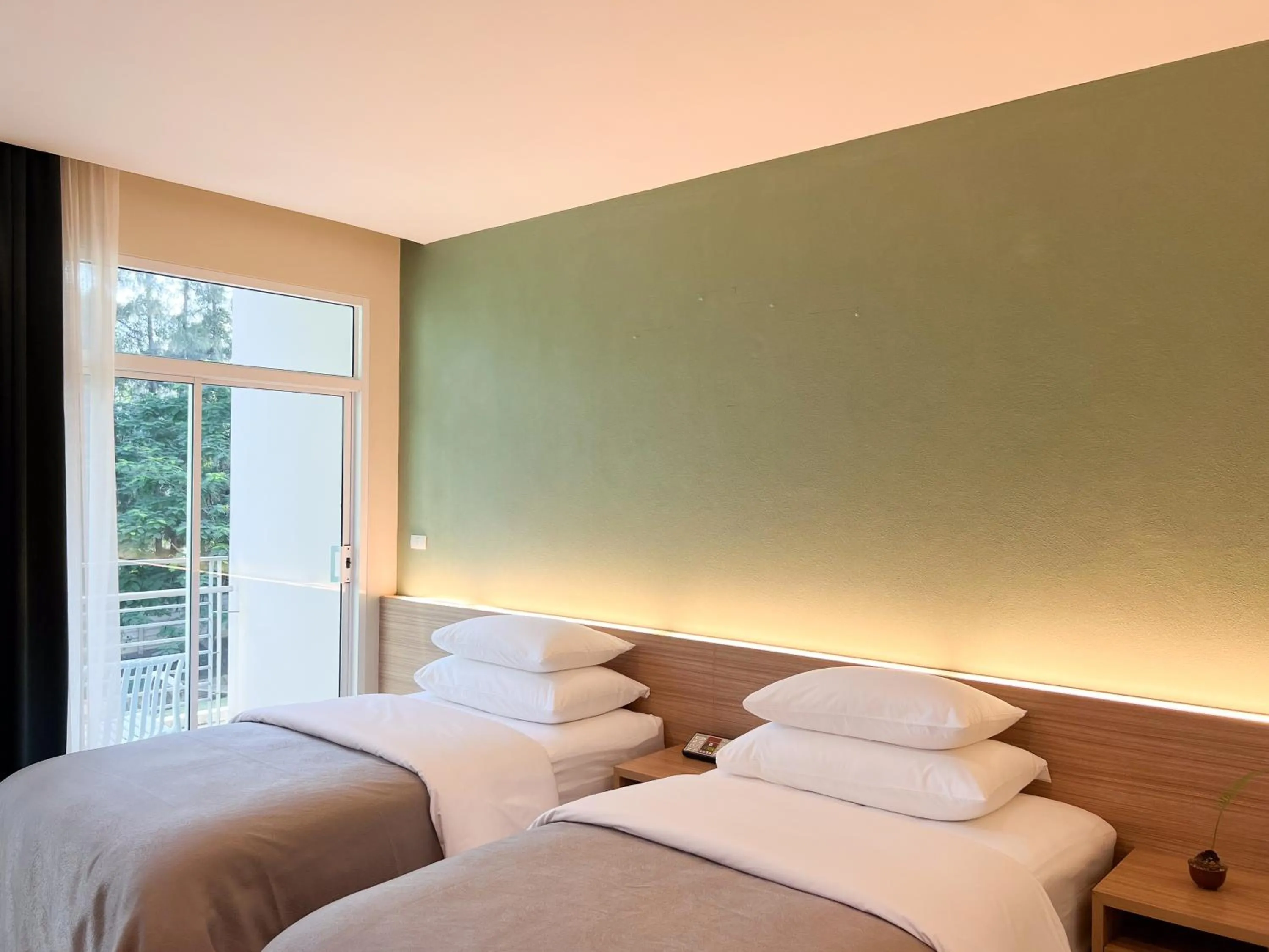 Bedroom, Bed in The Kaset, Hua Hin