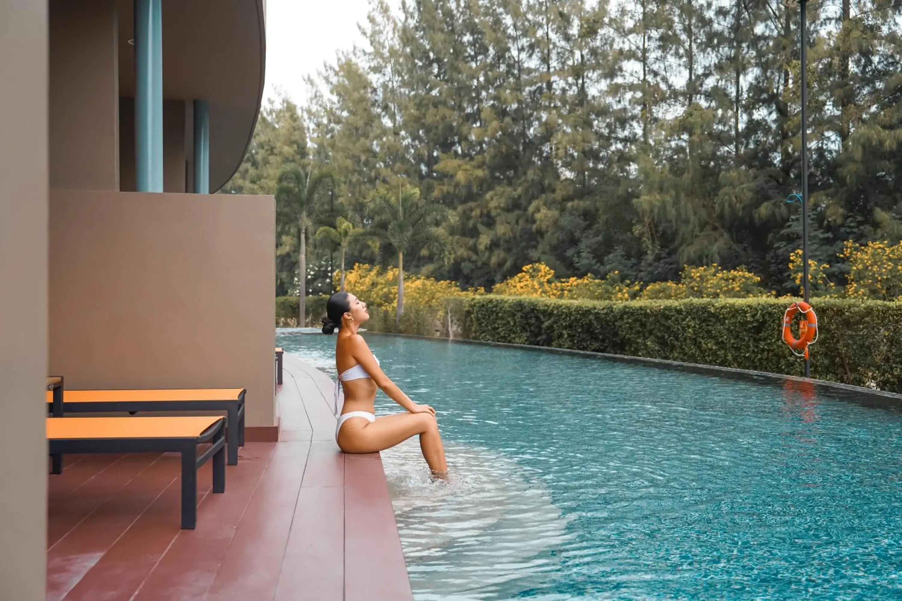 Garden view in The Kaset, Hua Hin Garden view in The Kaset, Hua Hin