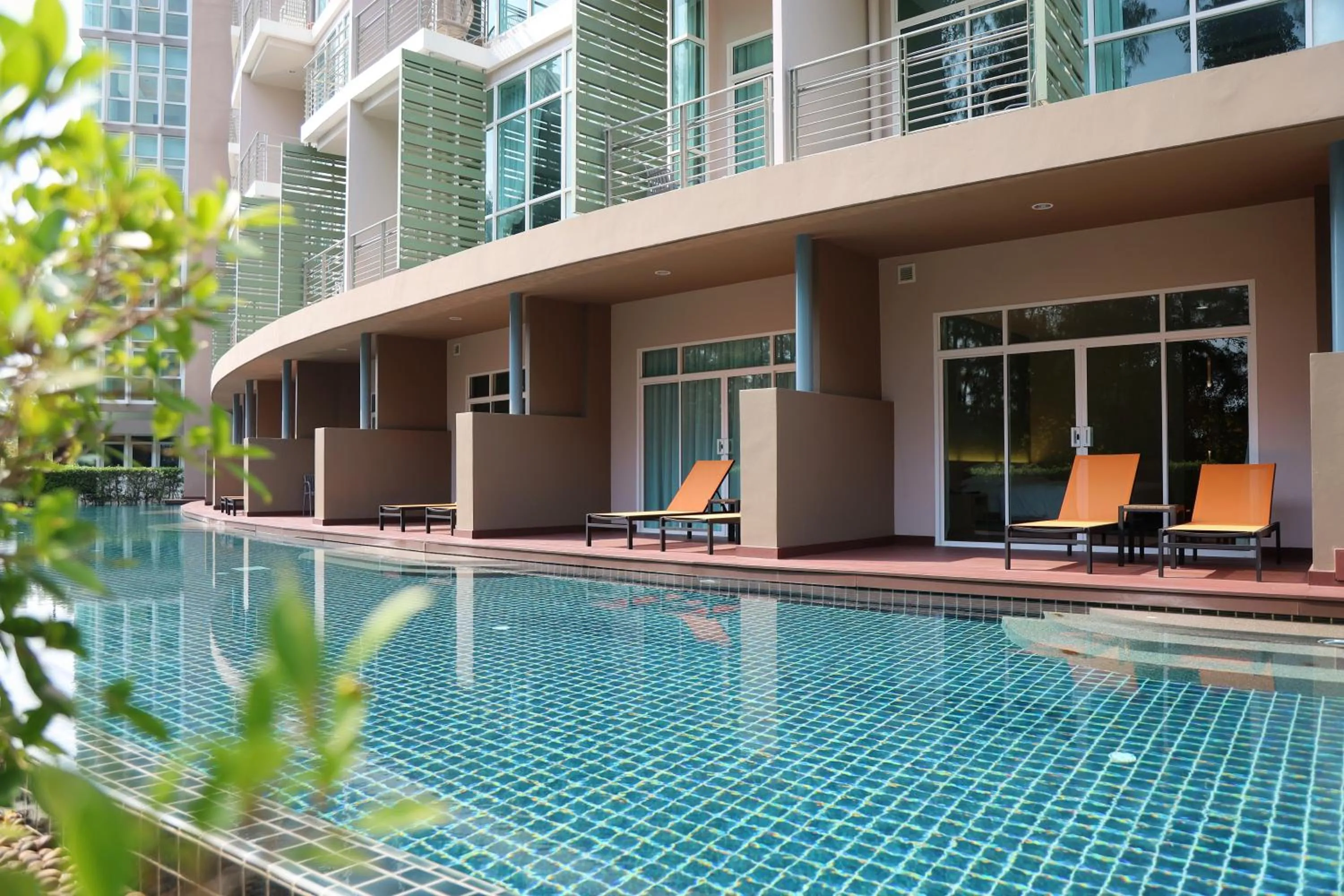 Pool view in The Kaset, Hua Hin