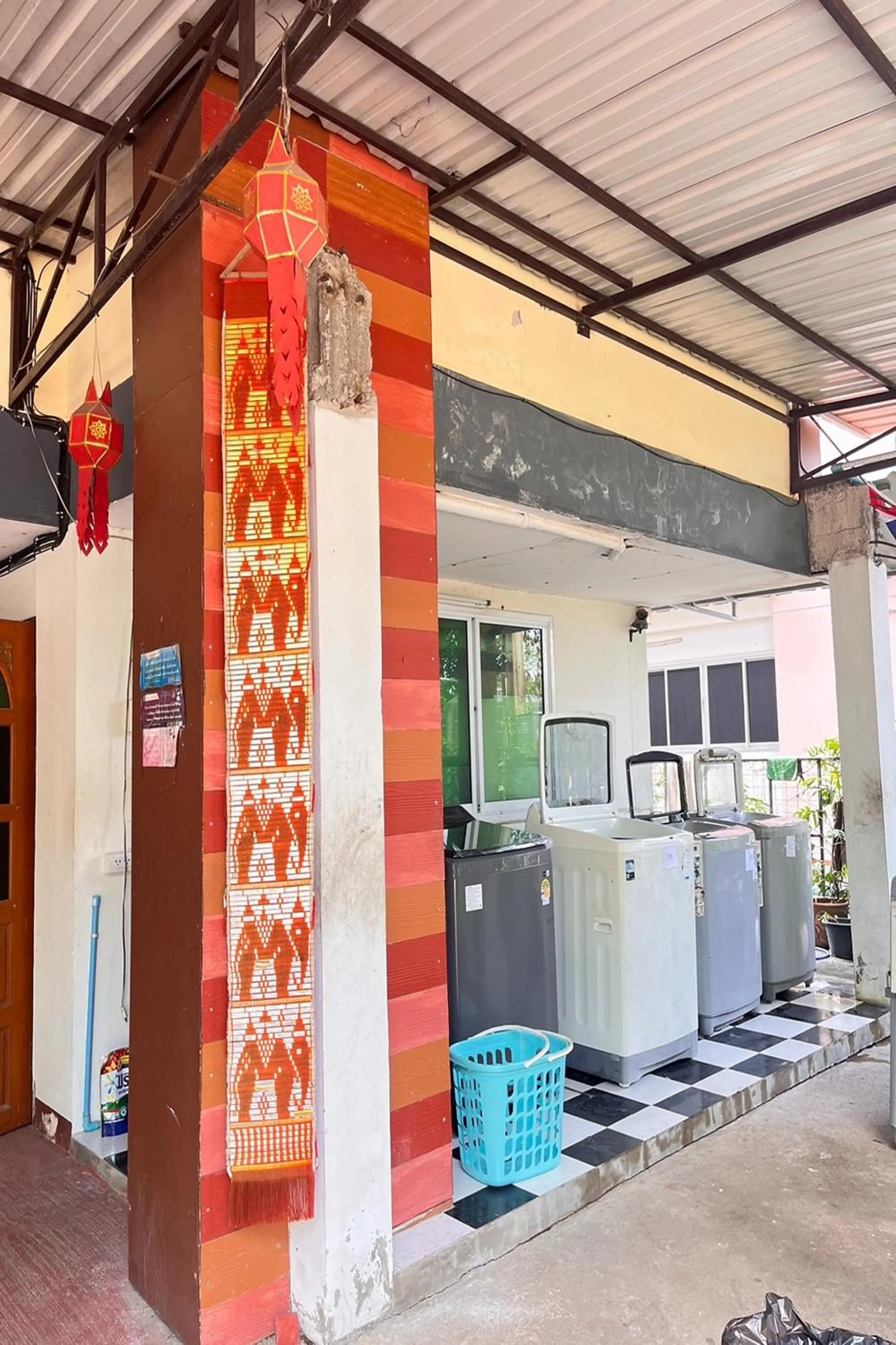 Decorative detail in The First Residence Lamphun