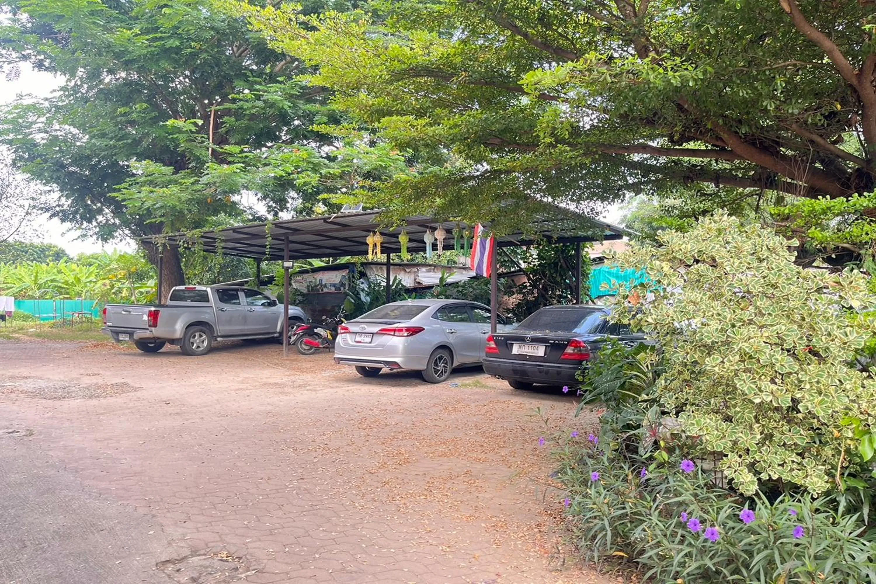 Parking in The First Residence Lamphun