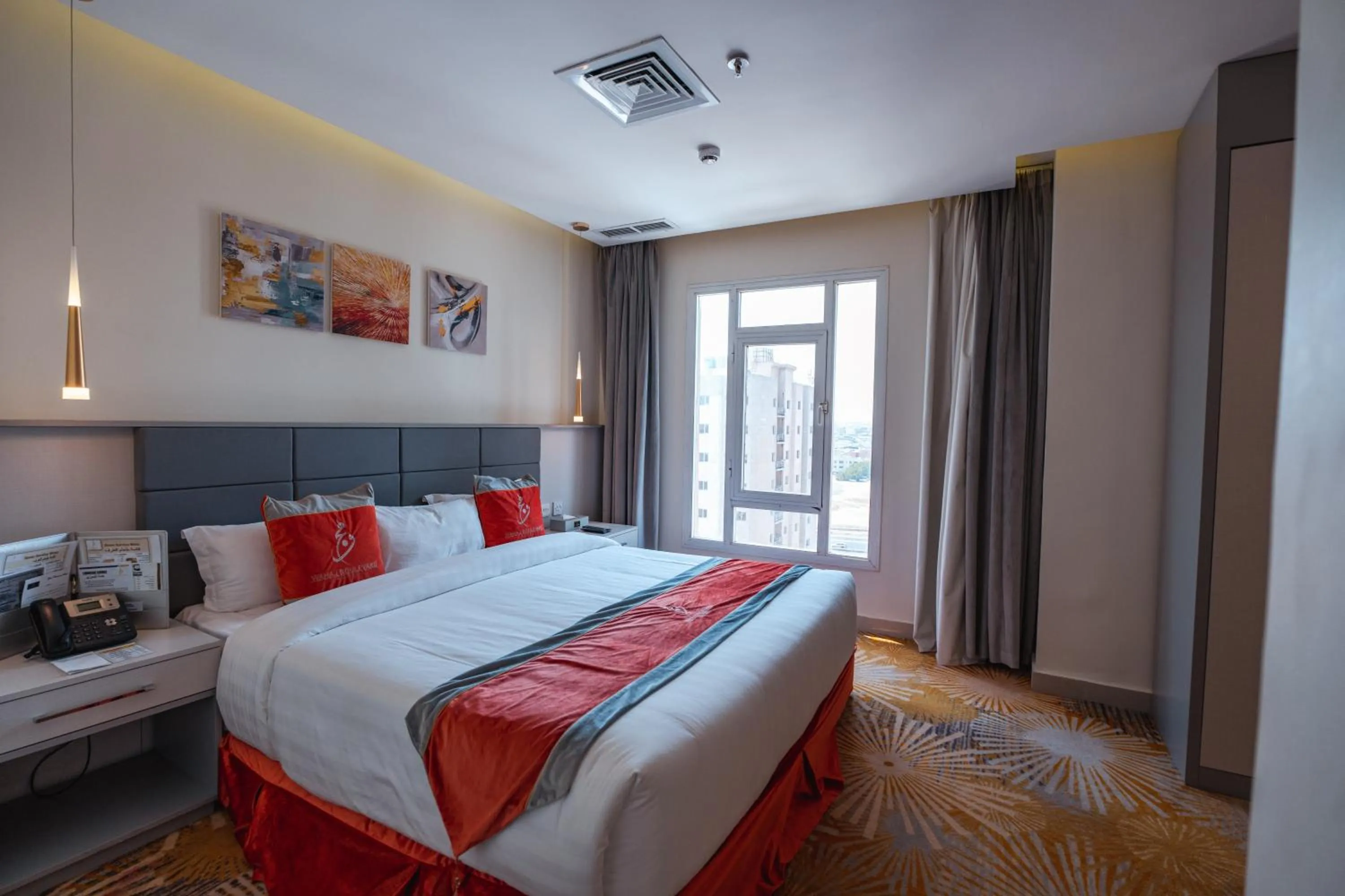 Bed in وهج للشقق الفندقية Wahaj Hotel Apartments 2