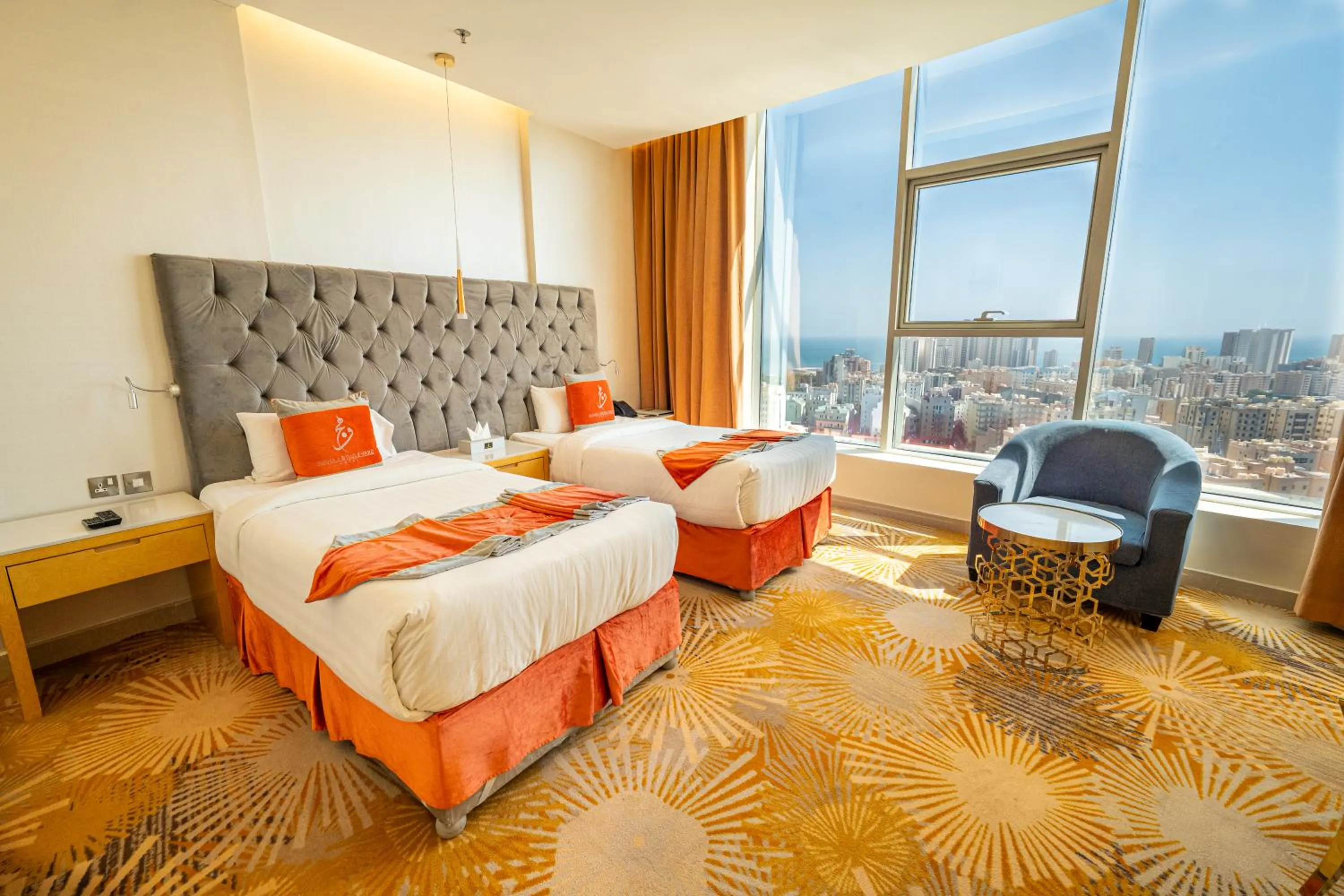 Bed in وهج للشقق الفندقية Wahaj Hotel Apartments 2