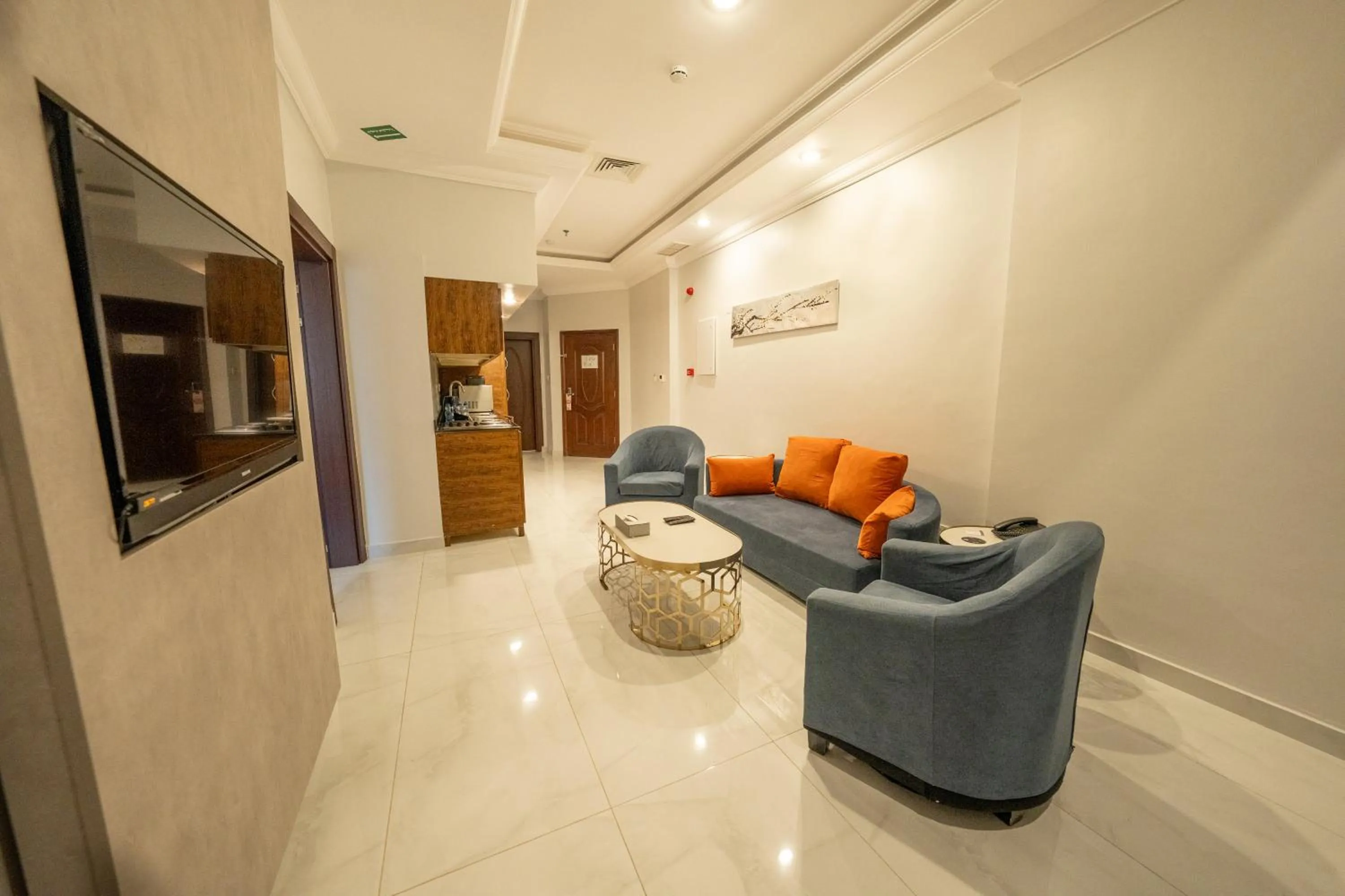 TV and multimedia in وهج للشقق الفندقية Wahaj Hotel Apartments 2