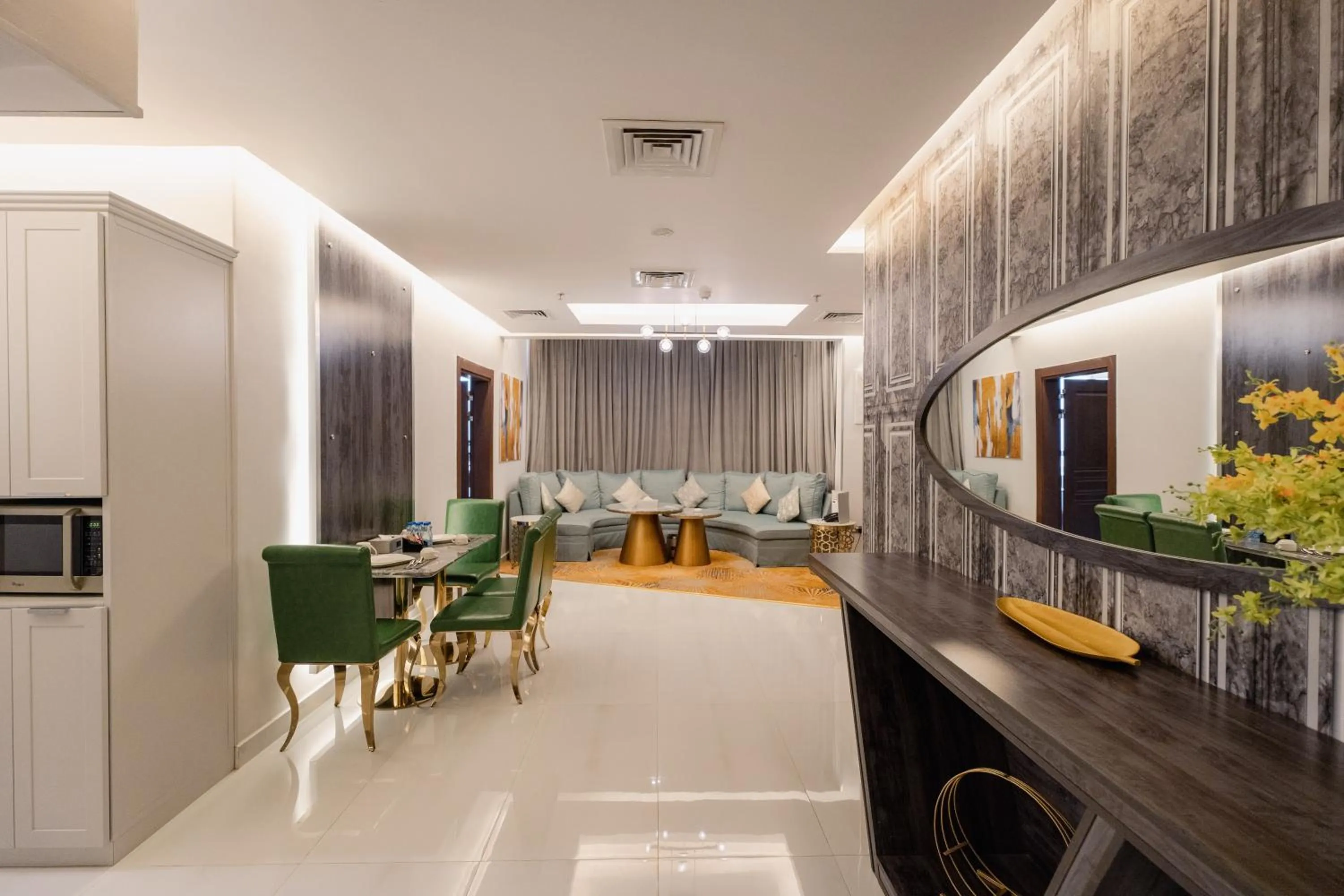 Living room in وهج للشقق الفندقية Wahaj Hotel Apartments 2