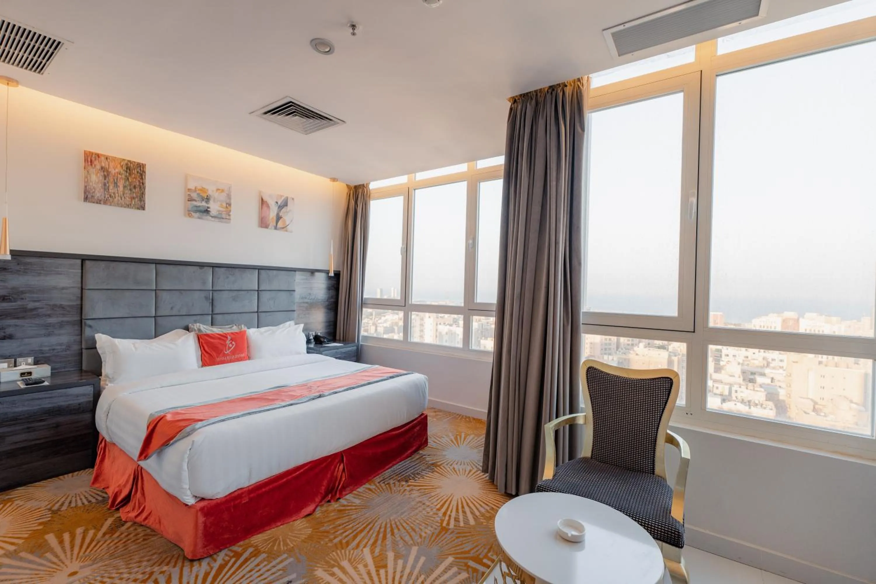 Bed in وهج للشقق الفندقية Wahaj Hotel Apartments 2