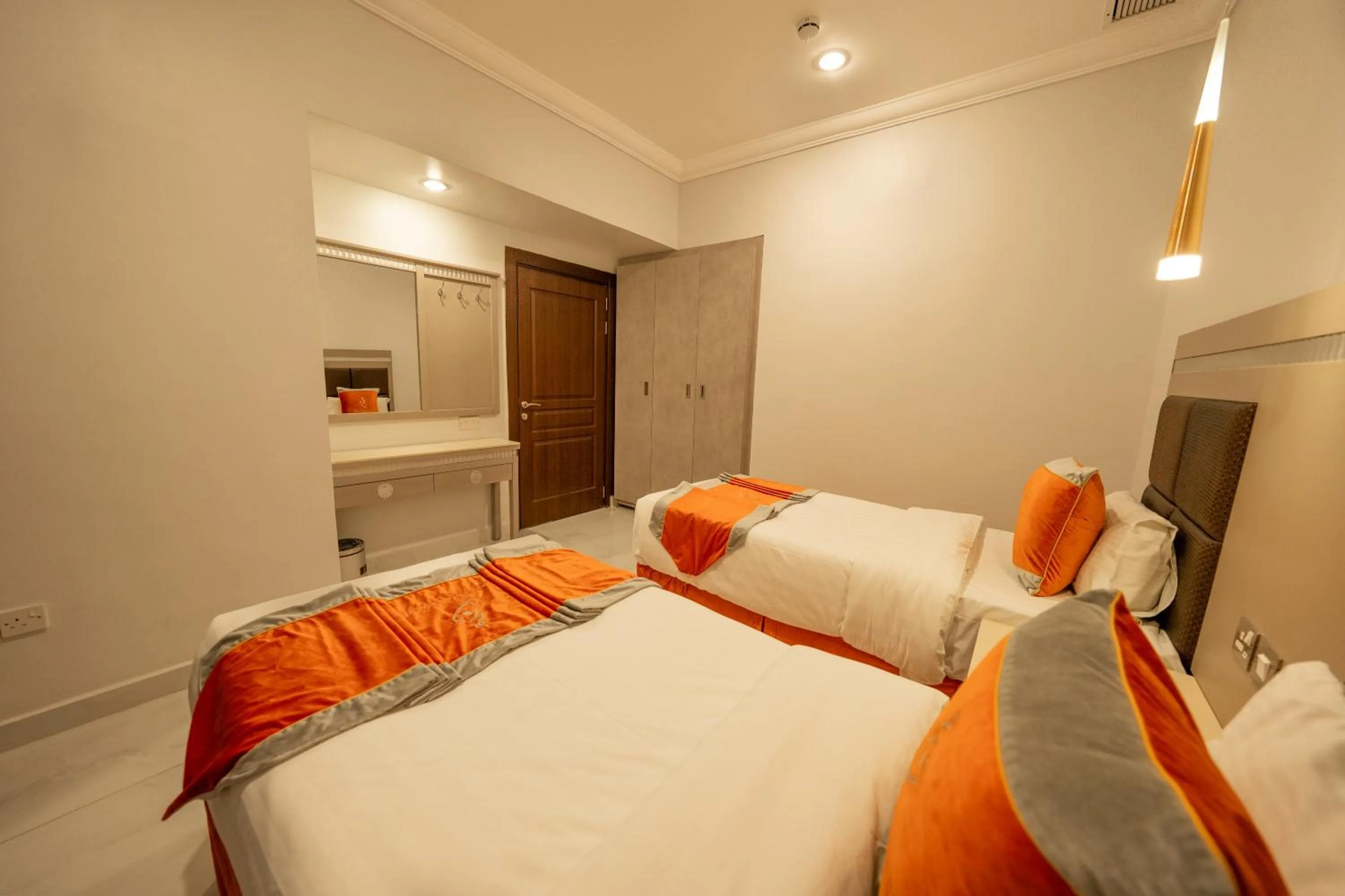 Bed in وهج للشقق الفندقية Wahaj Hotel Apartments 2