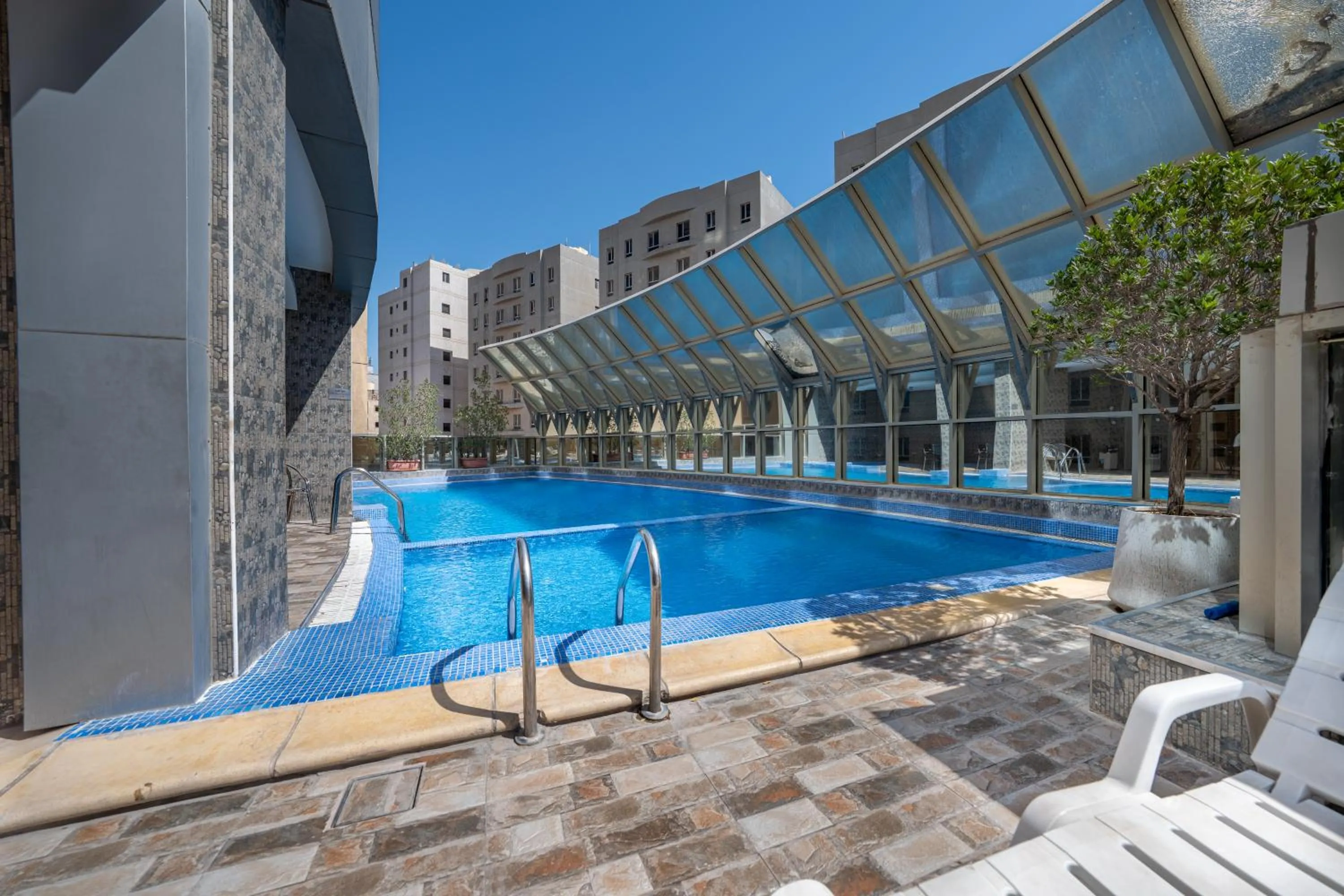 Swimming pool in وهج للشقق الفندقية Wahaj Hotel Apartments 2
