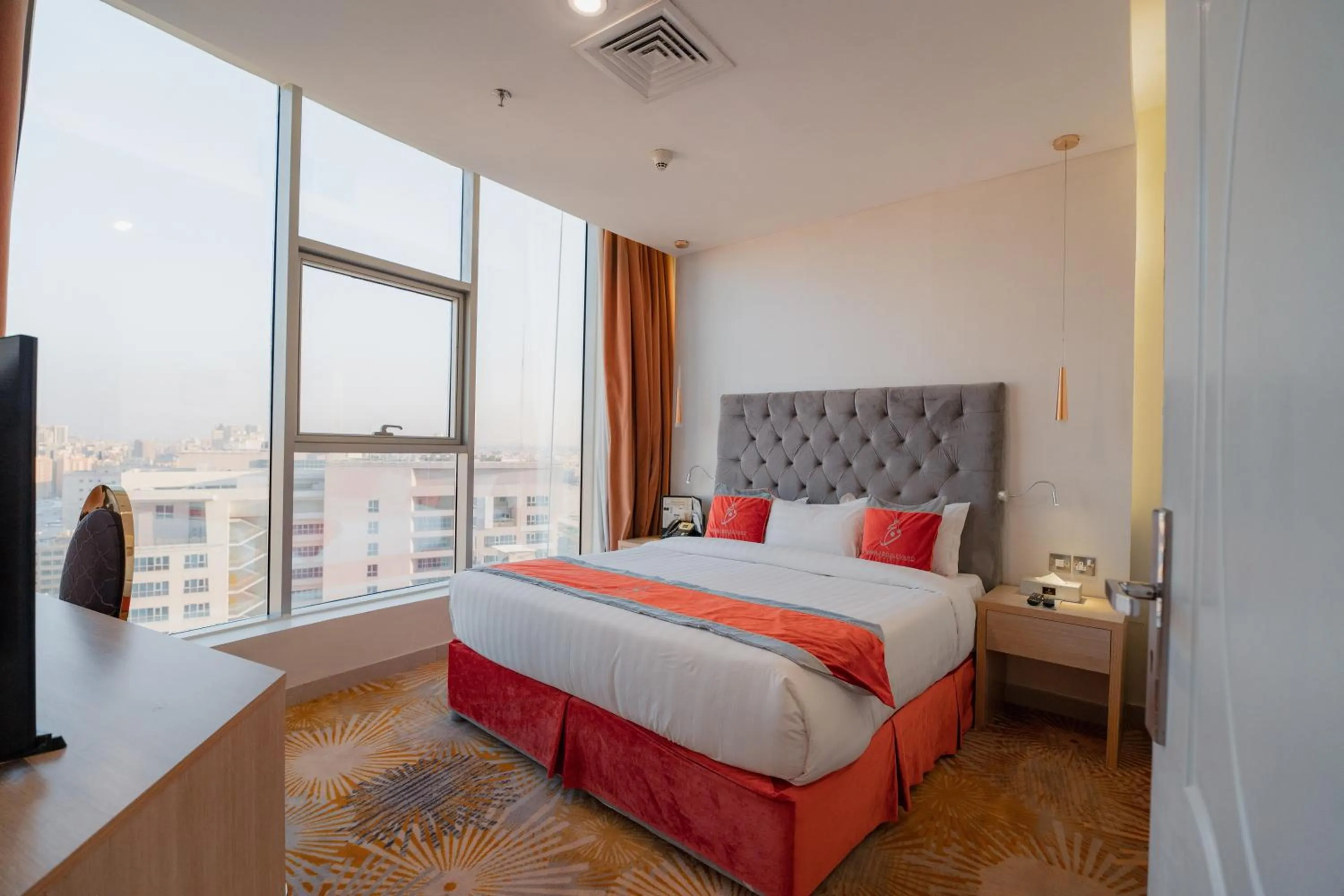 Bed in وهج للشقق الفندقية Wahaj Hotel Apartments 2