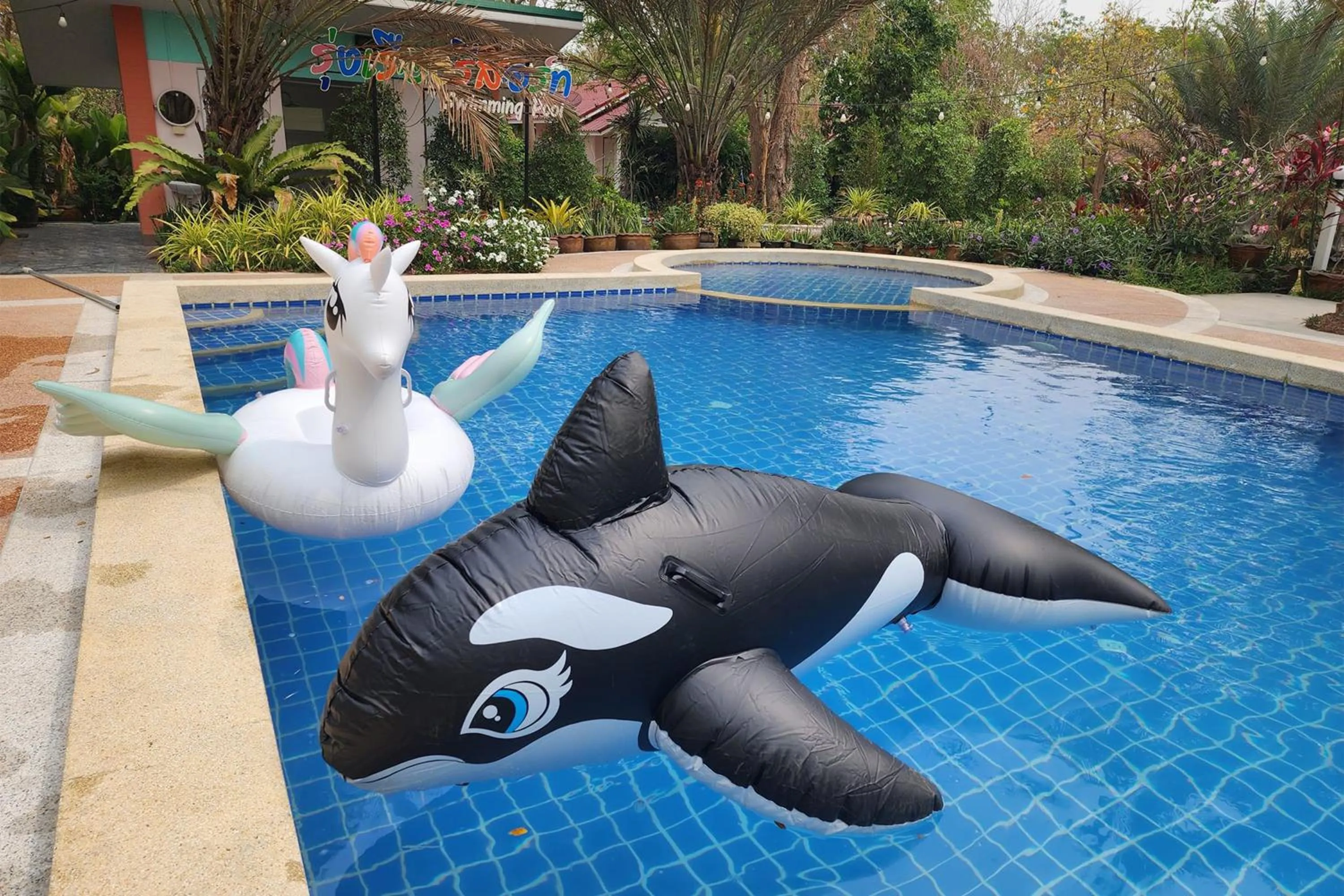 Swimming pool in Rung Rueng Resort