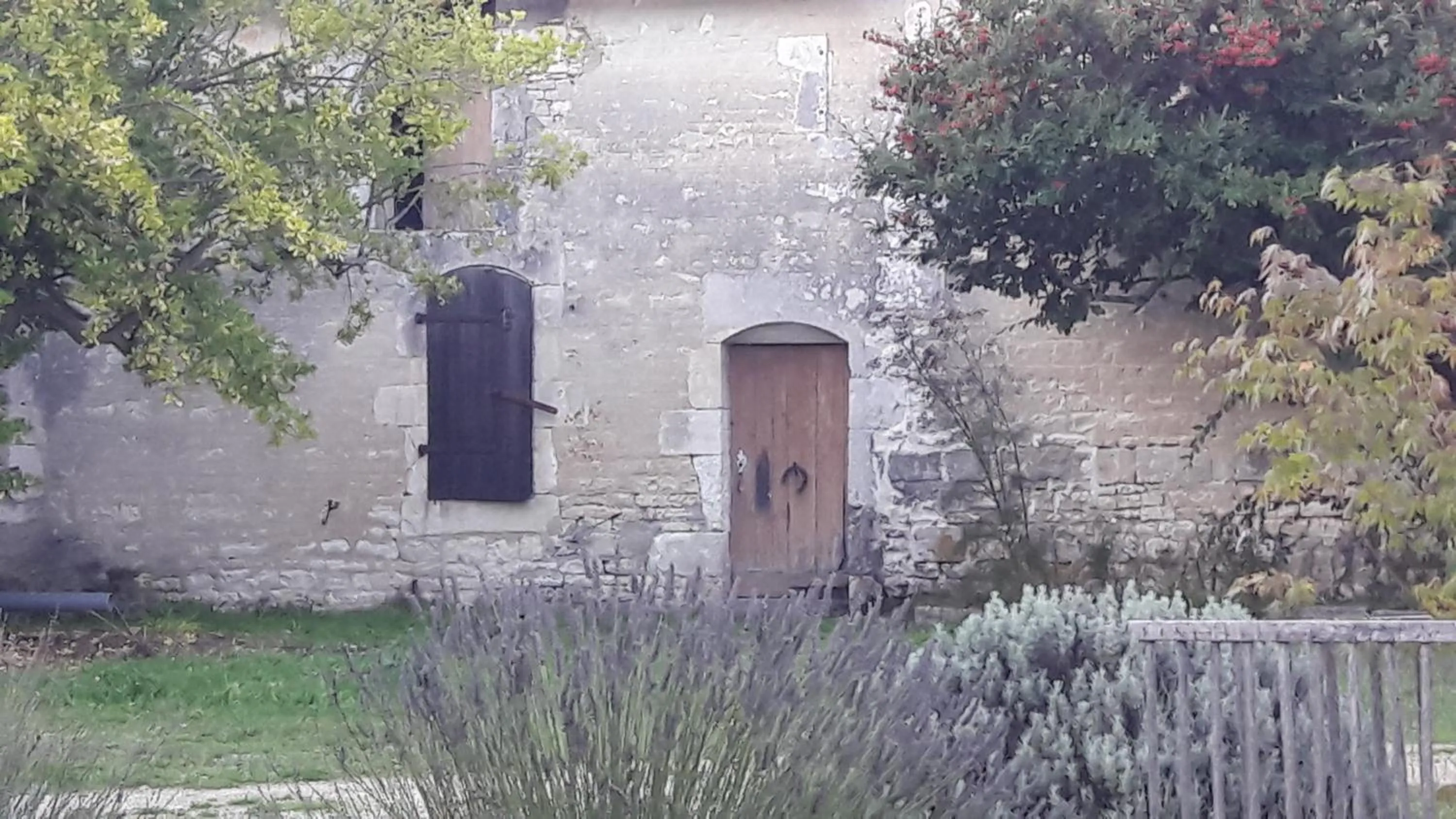 Inner courtyard view in Le Dojo du Plessis