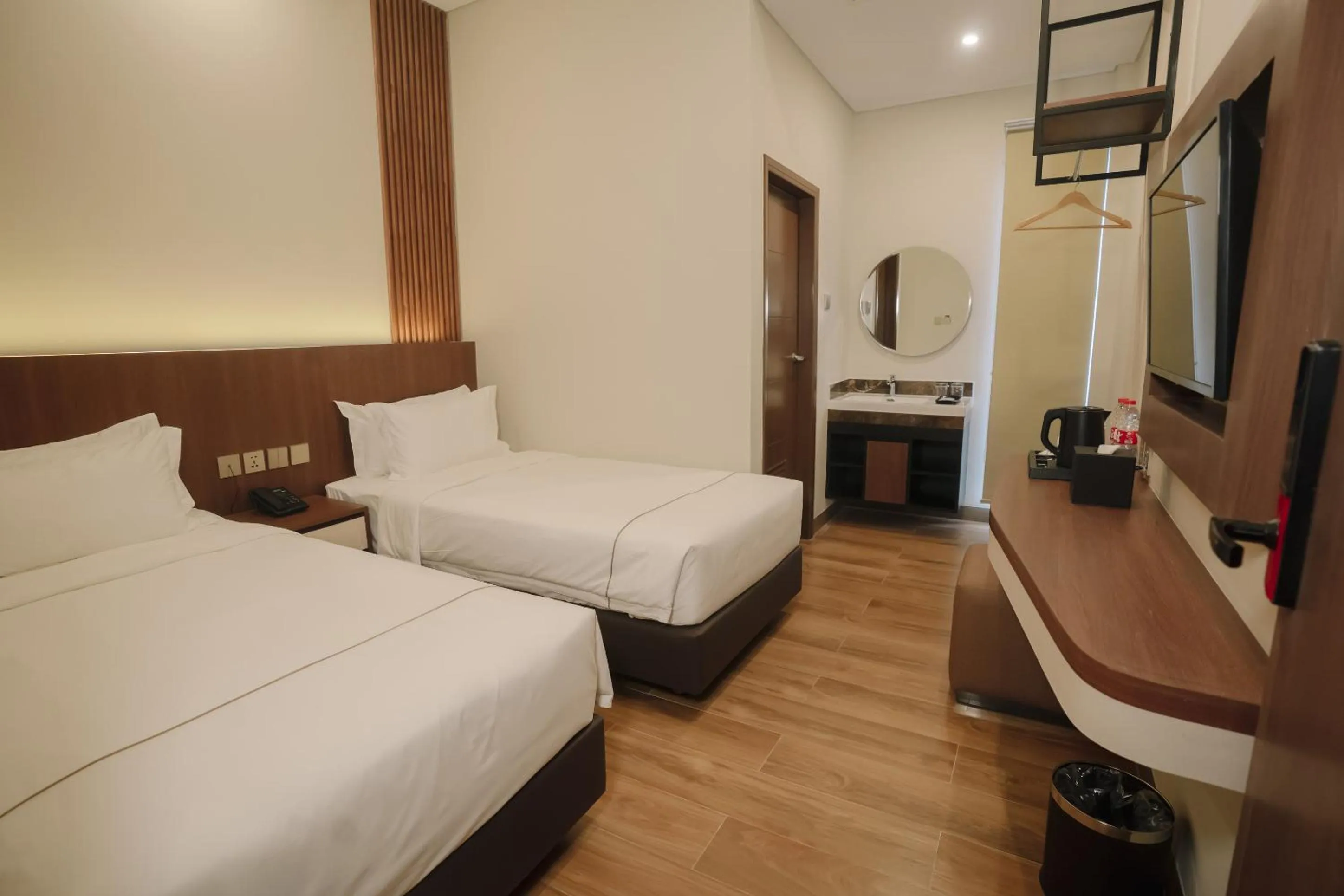 Bedroom, Bed in Parkside's Hotel Palembang