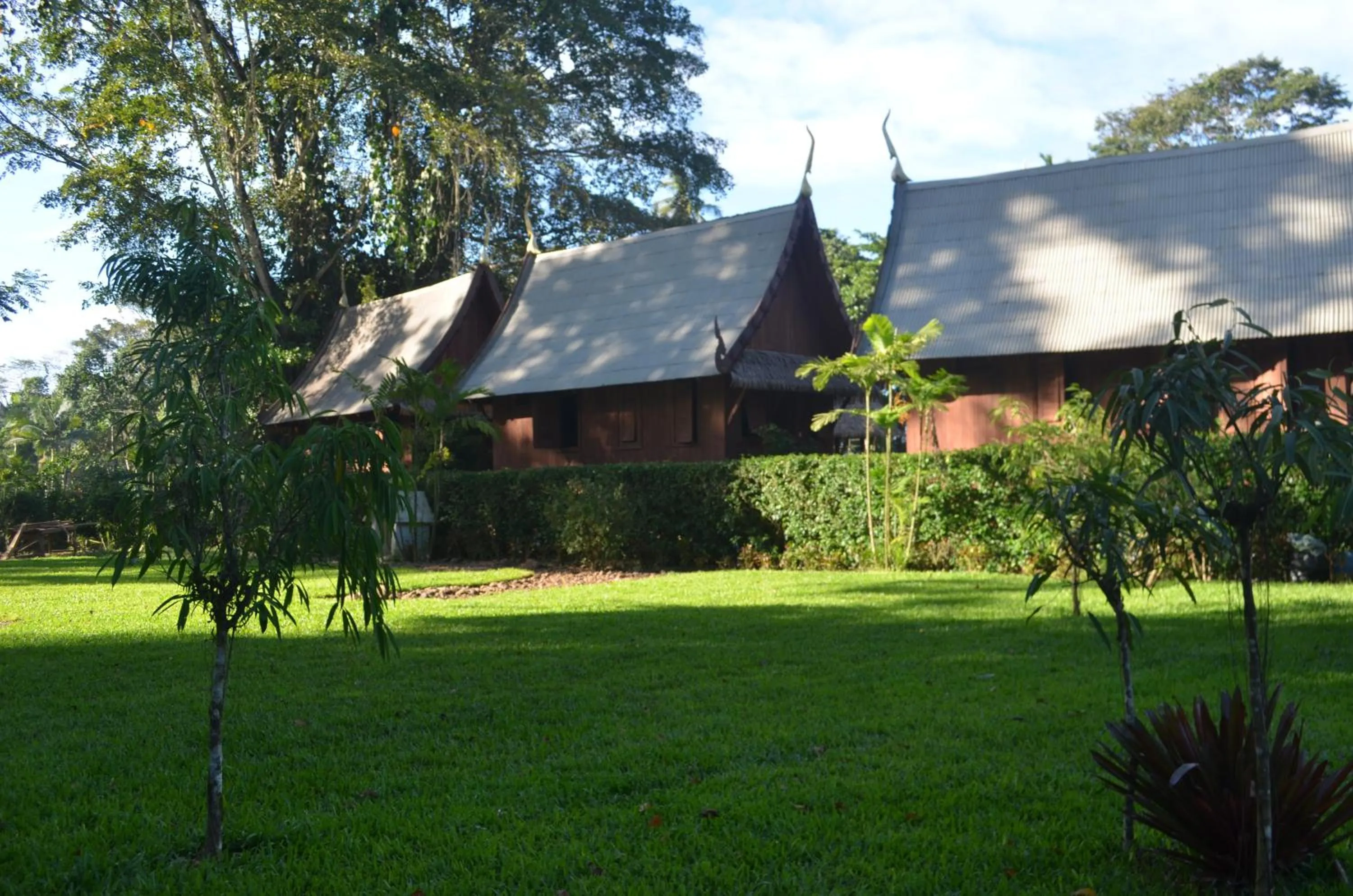Garden in Lanna Ban Hotel