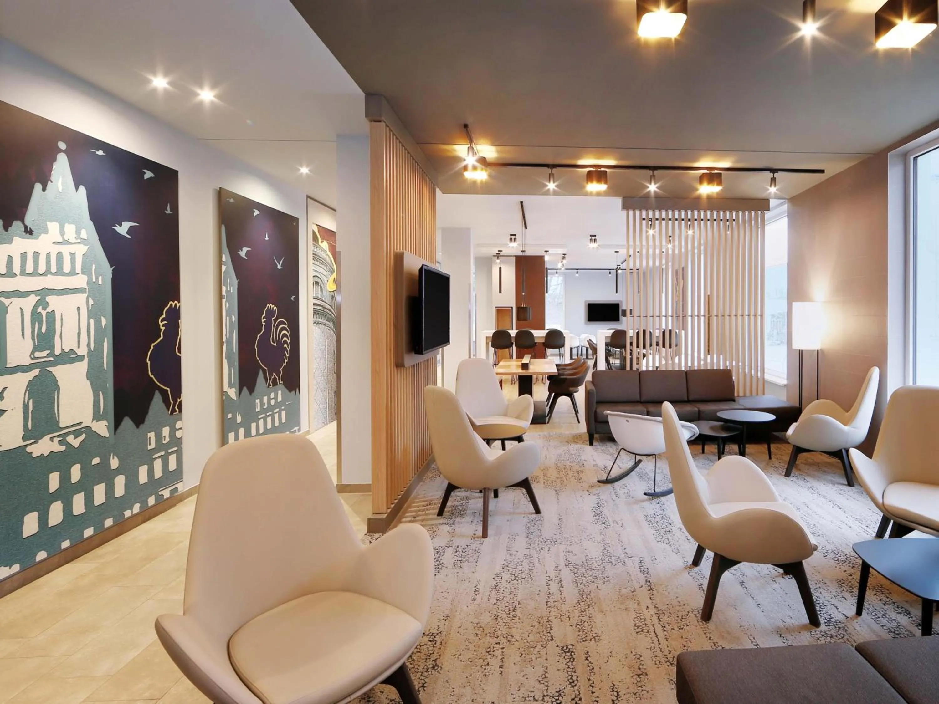 Lobby or reception in B&B HOTEL Frankfurt-Oder