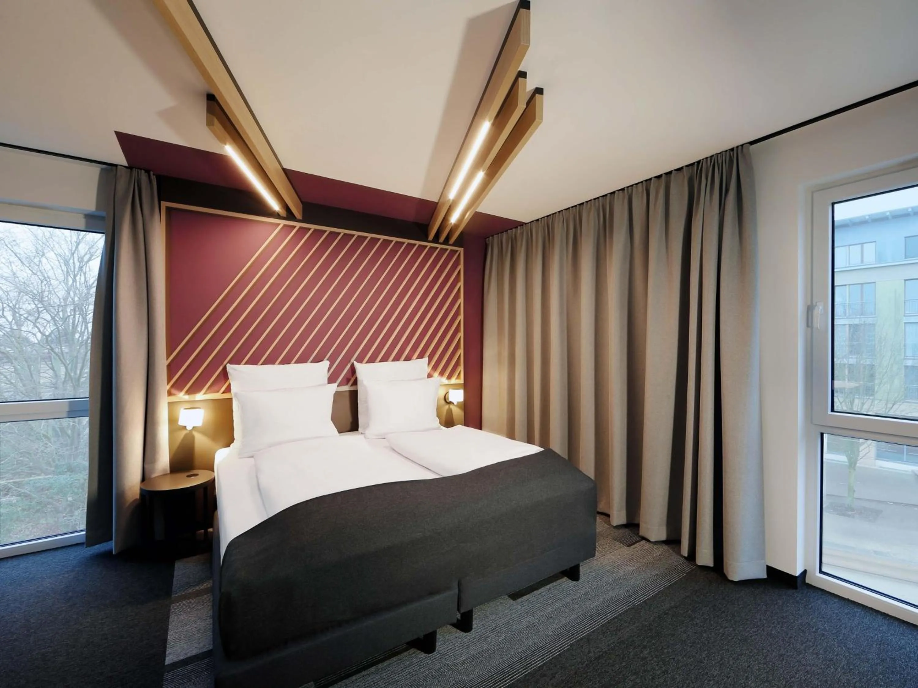 Photo of the whole room, Bed in B&B HOTEL Frankfurt-Oder