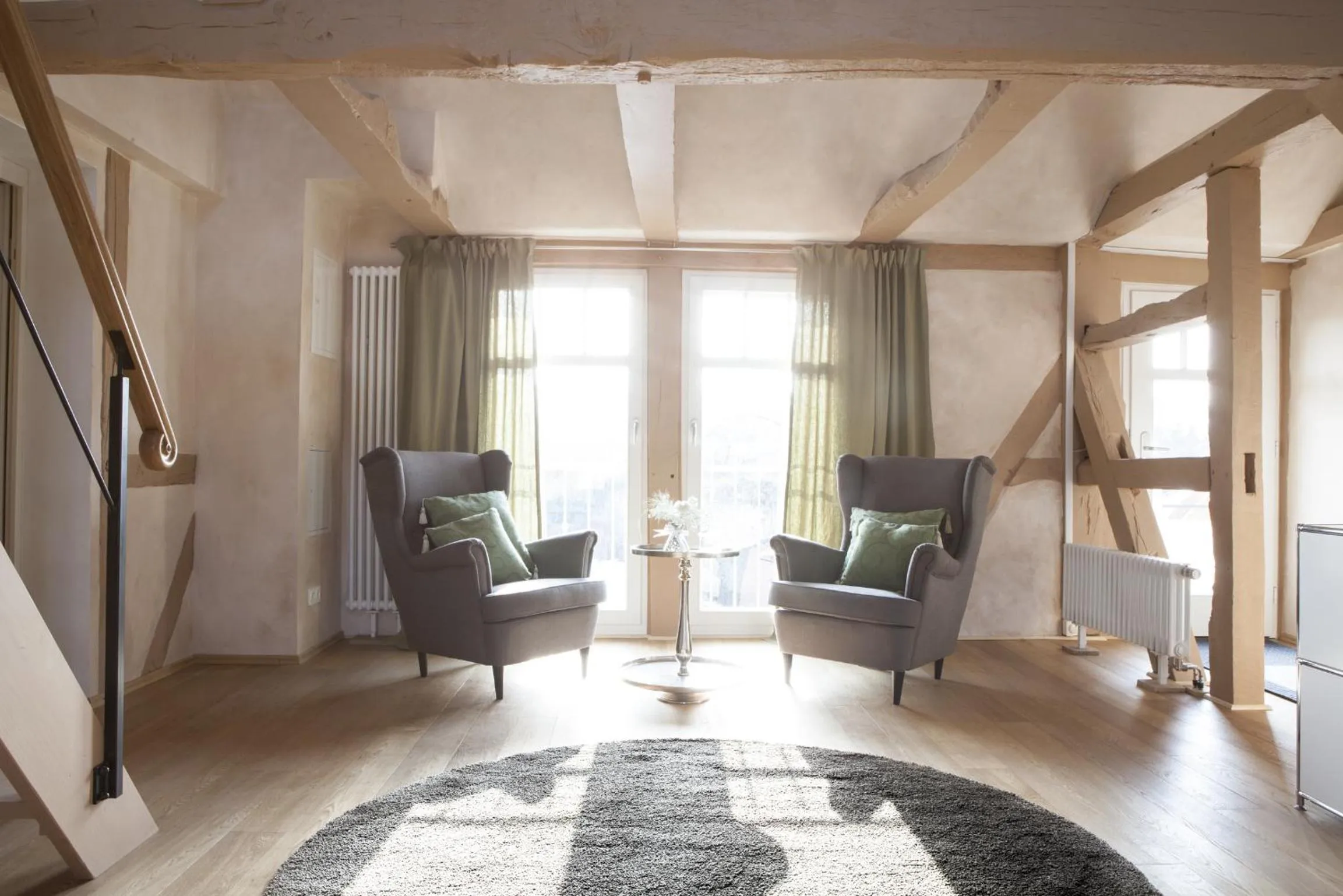 Seating area in Hotel Bellini