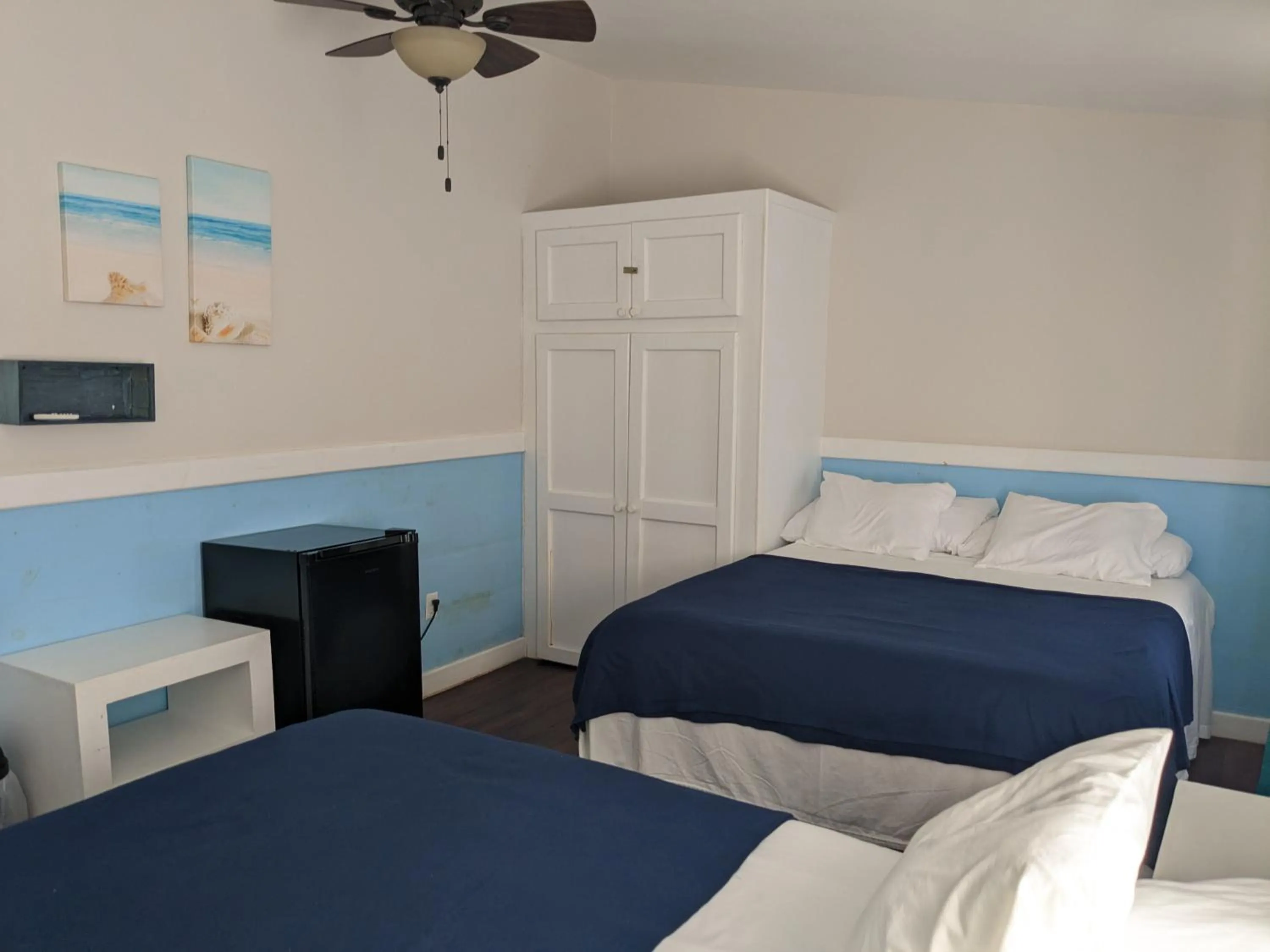 Bed in Coral Beach Village Resort