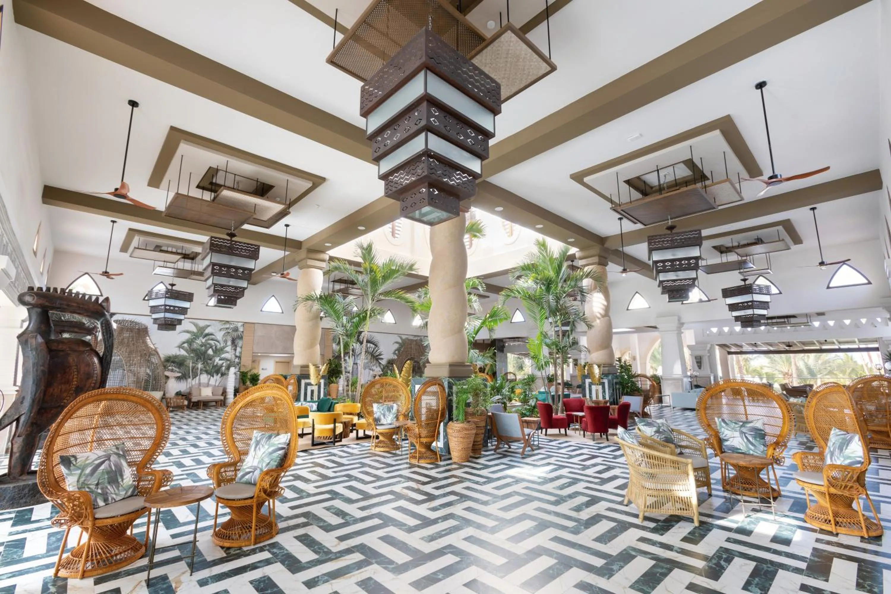 Lobby or reception in Hotel Riu Karamboa - Adults Only - All Inclusive