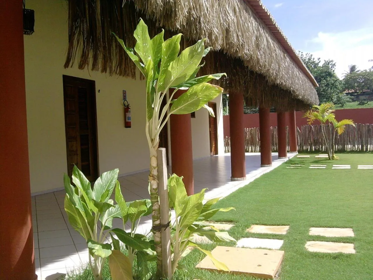 Patio in Pousada Brasita