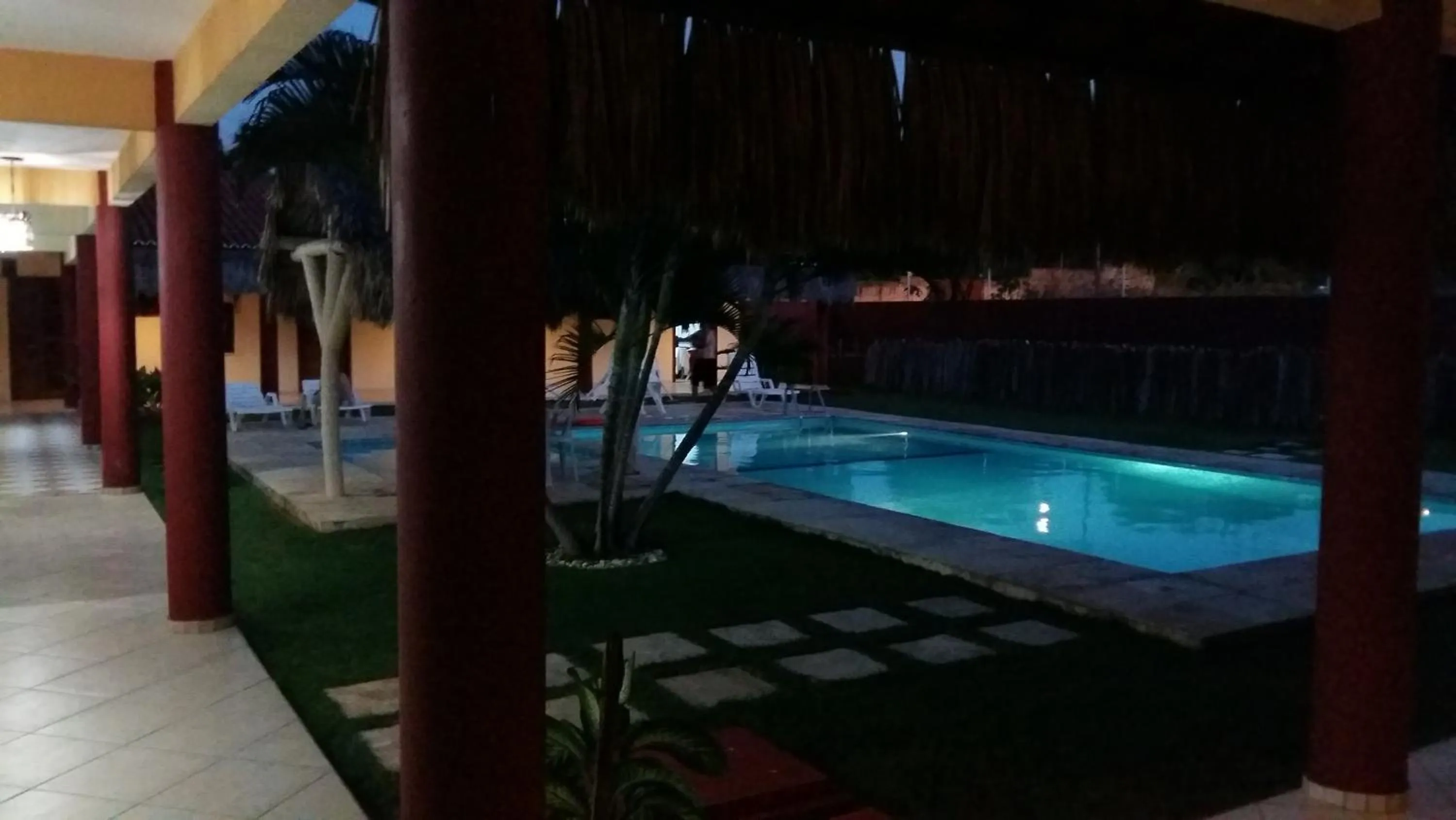 Swimming pool in Pousada Brasita