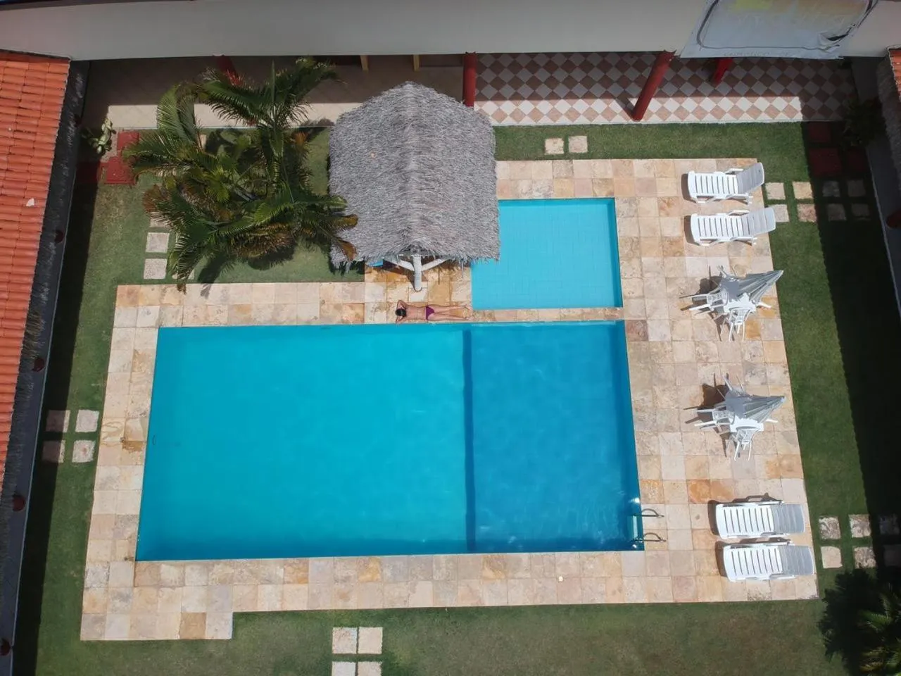 Bird's eye view in Pousada Brasita