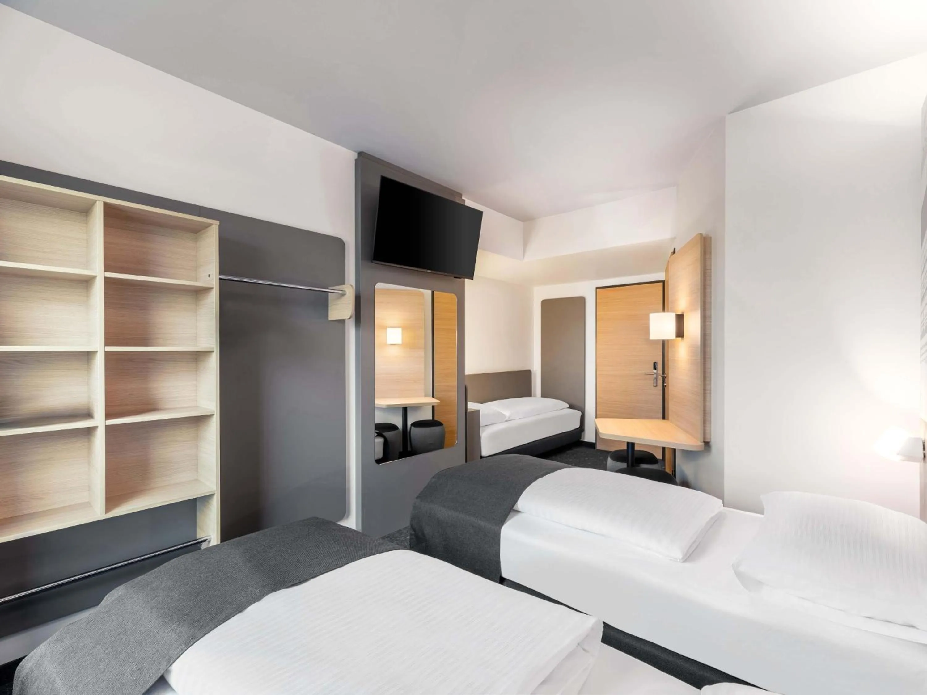 Photo of the whole room, Bed in B&B HOTEL St-Pölten